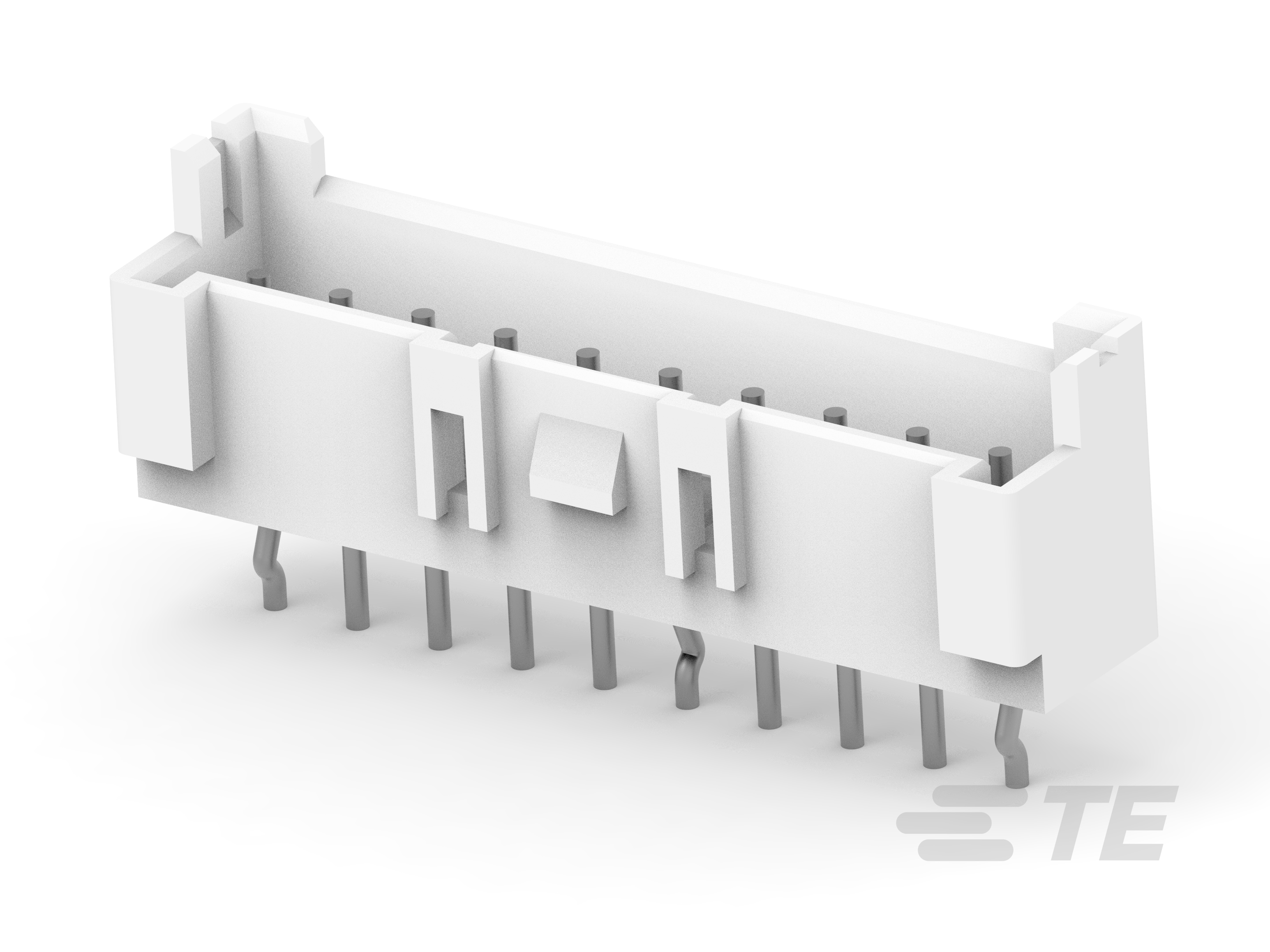 EP2.5 Shrouded HDR ASSY 10P VERT w/oboss-1-2132415-0