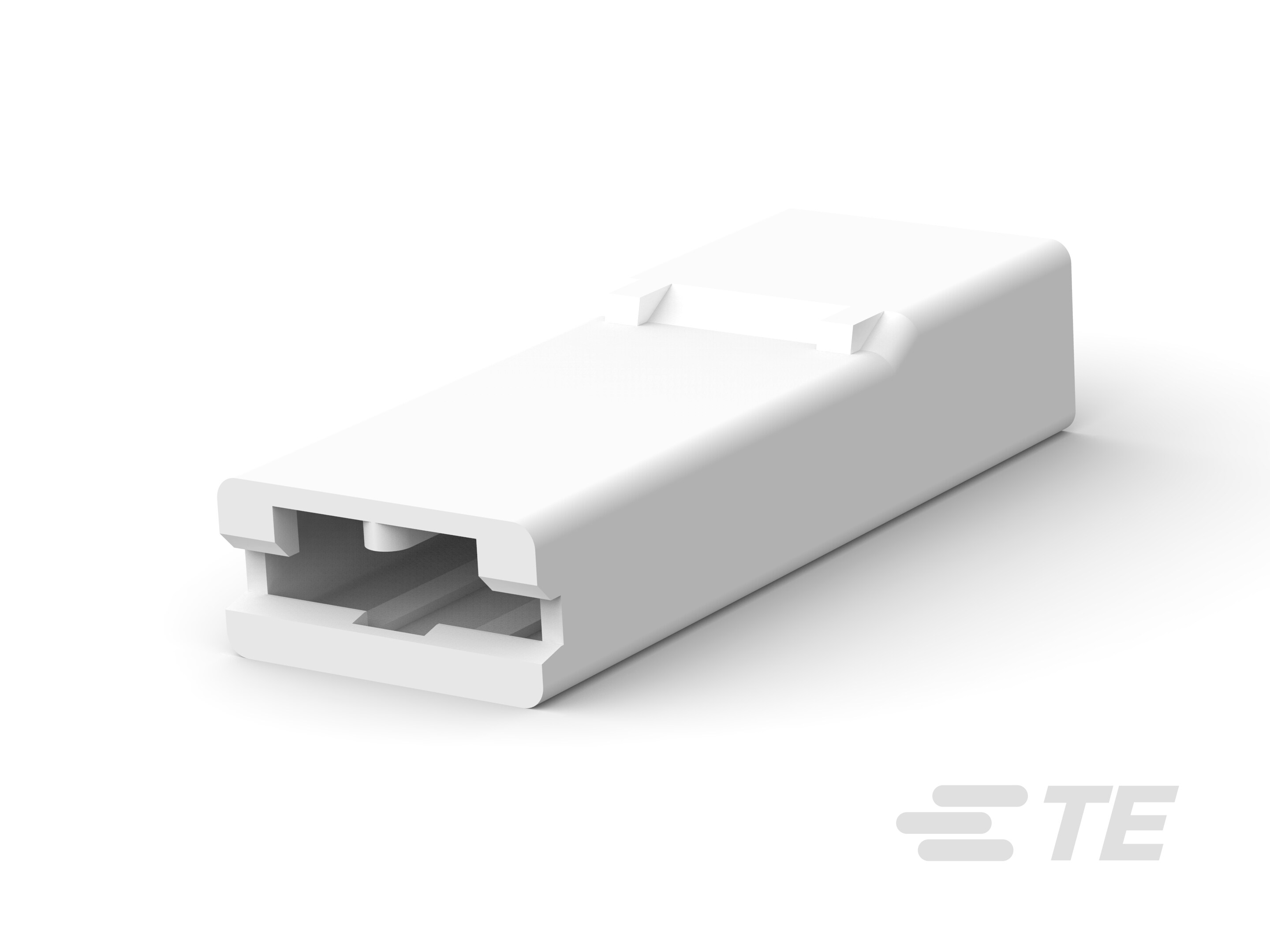250 FASTON HSG.,REC.,1 POS,NATRUAL-1-2133346-0