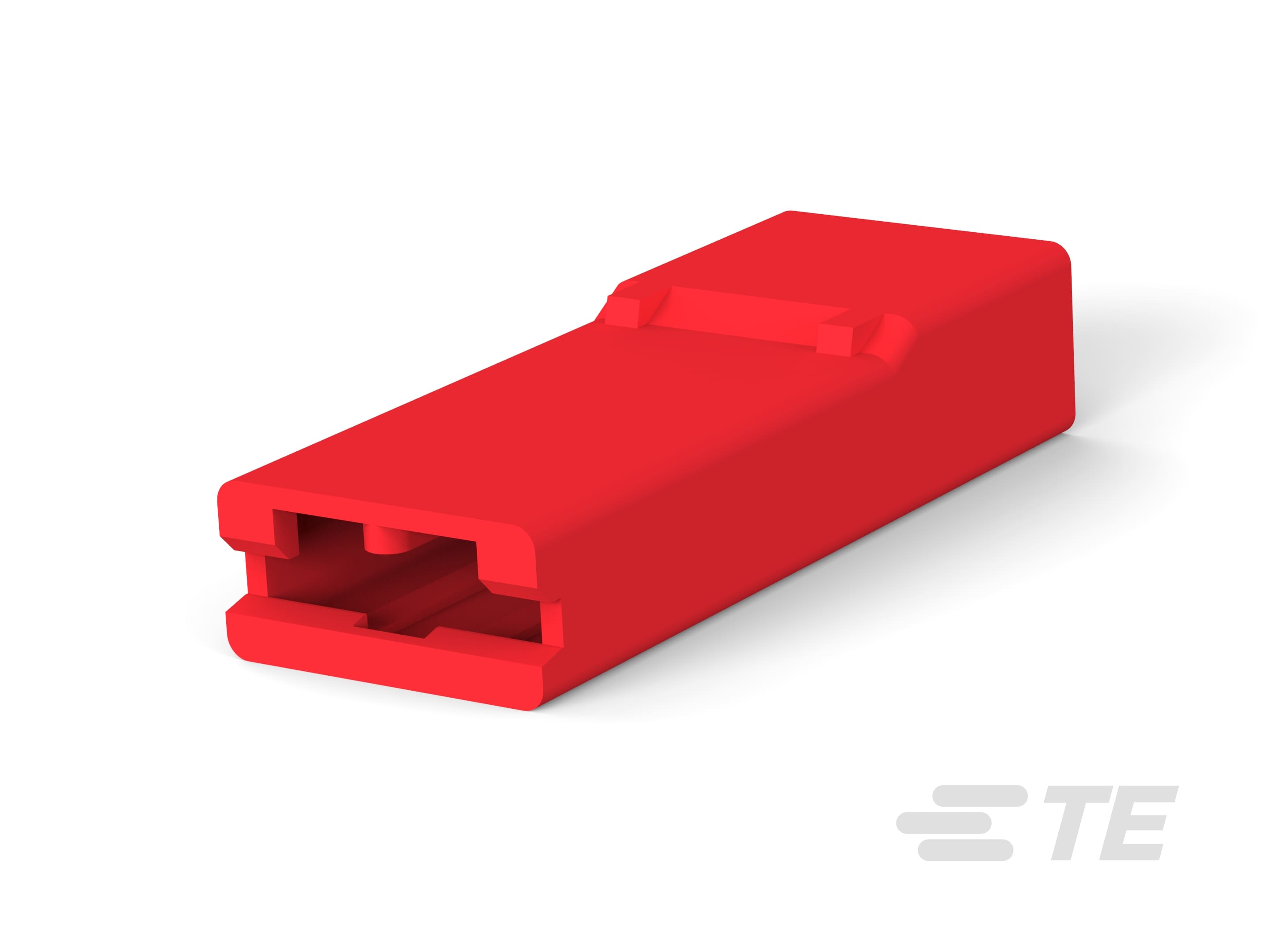 250 FASTON HSG.,REC.,1 POS,RED-1-2133346-1