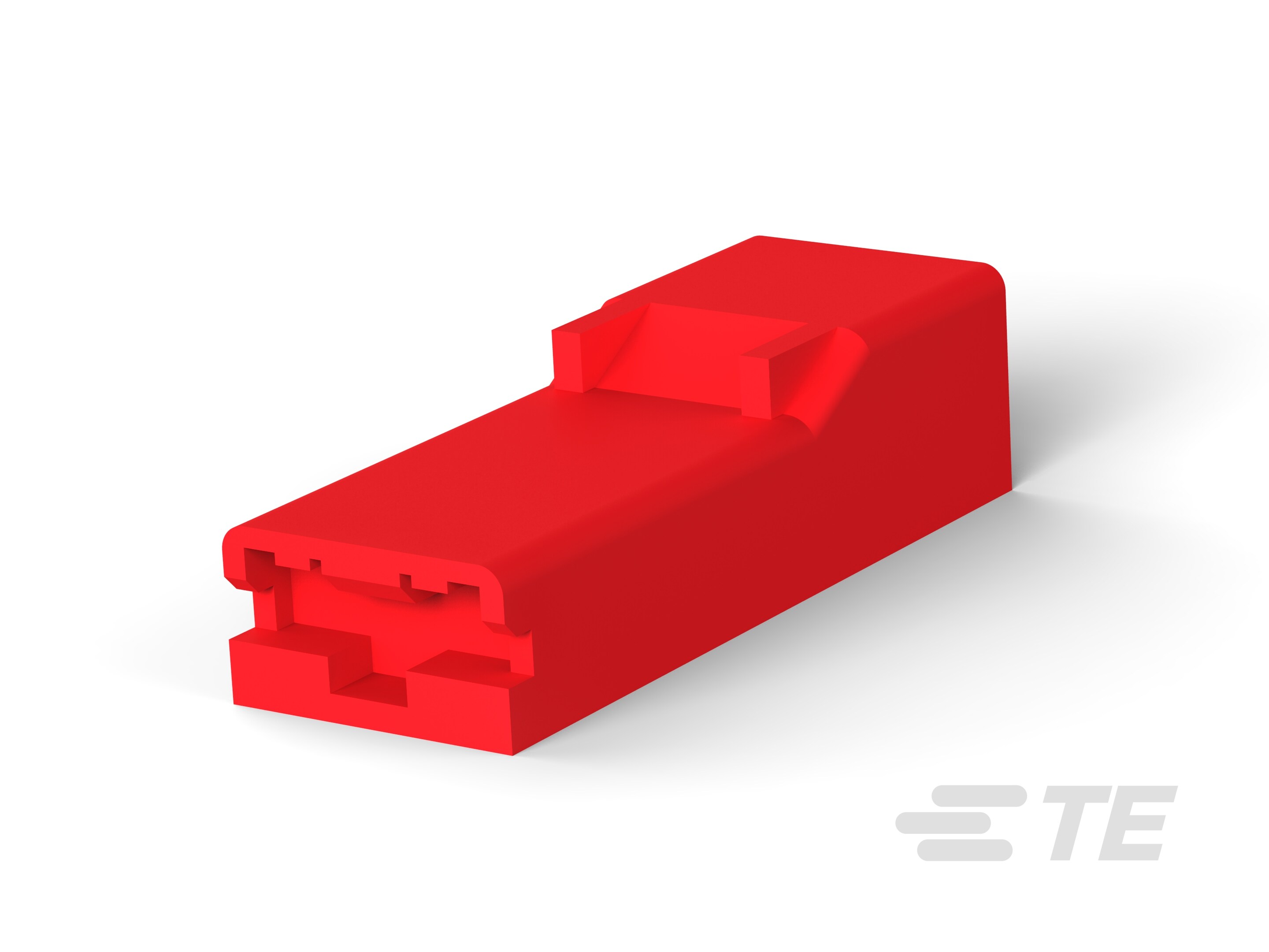 187 FASTON HSG.,REC.,1 POS,RED-1-2133394-3