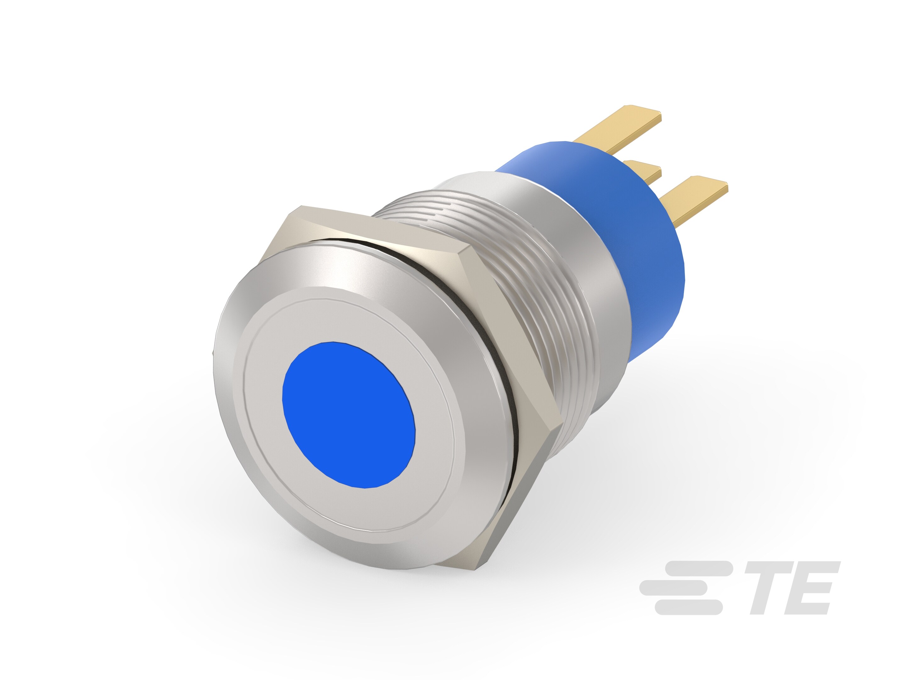 AV19 SPL 0.4VA SPOT LED BLUE 12V-3-2213765-8