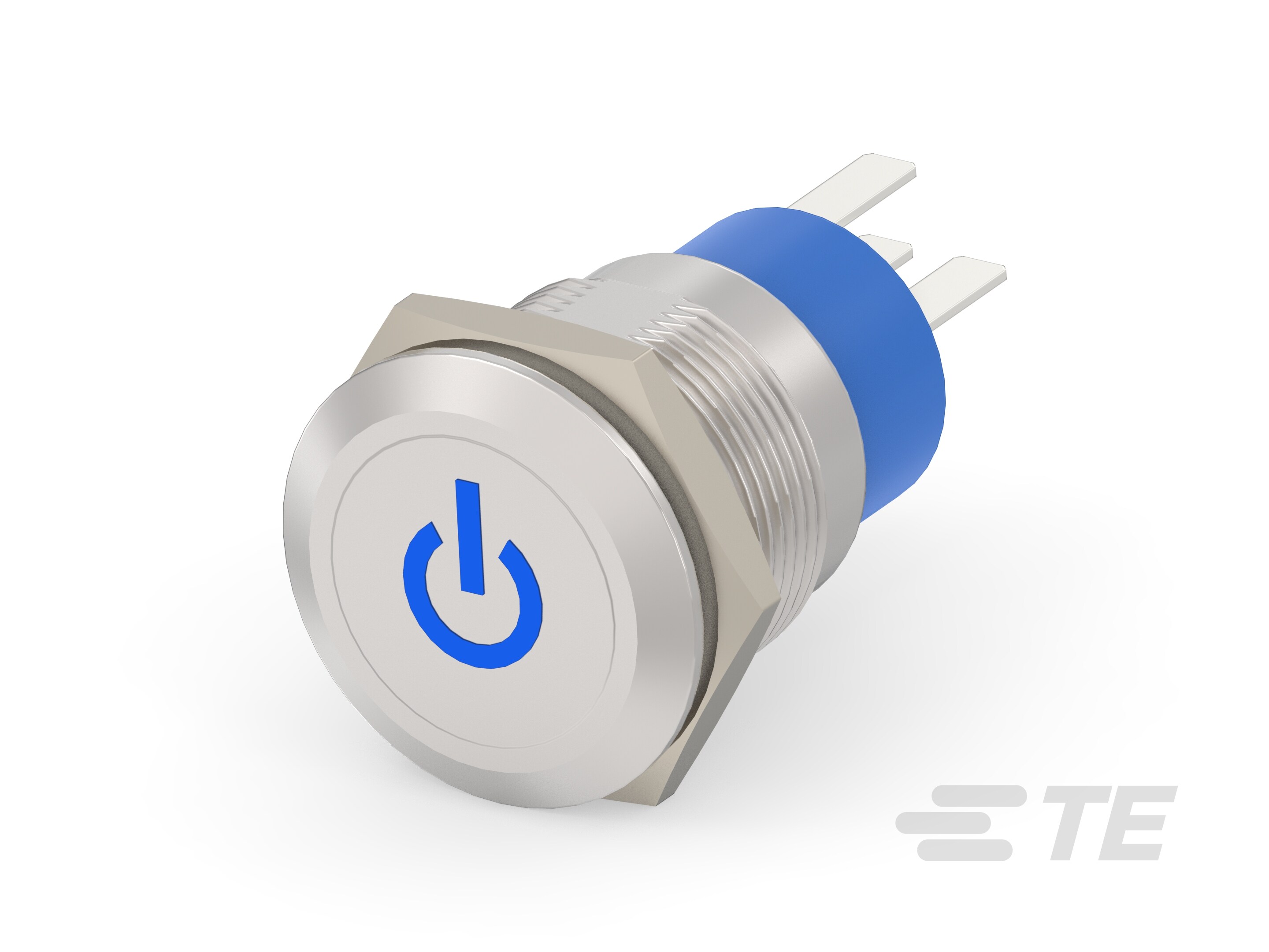 AV19 SPL 3A POWER LED BLUE 24V-3-2213766-9