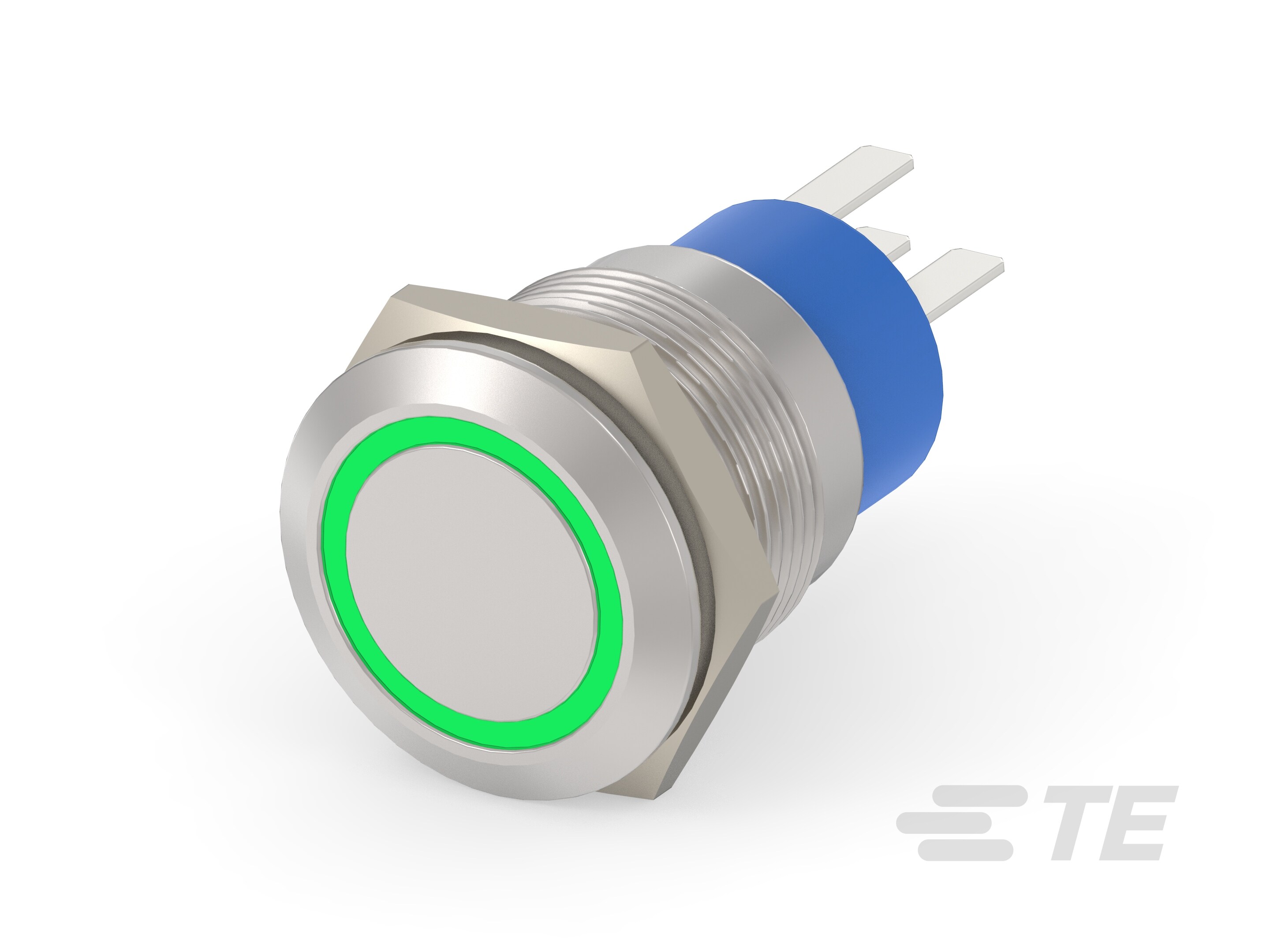 AV19 SPM 3A MOVE RING LED GREEN 24V-1-2213767-5