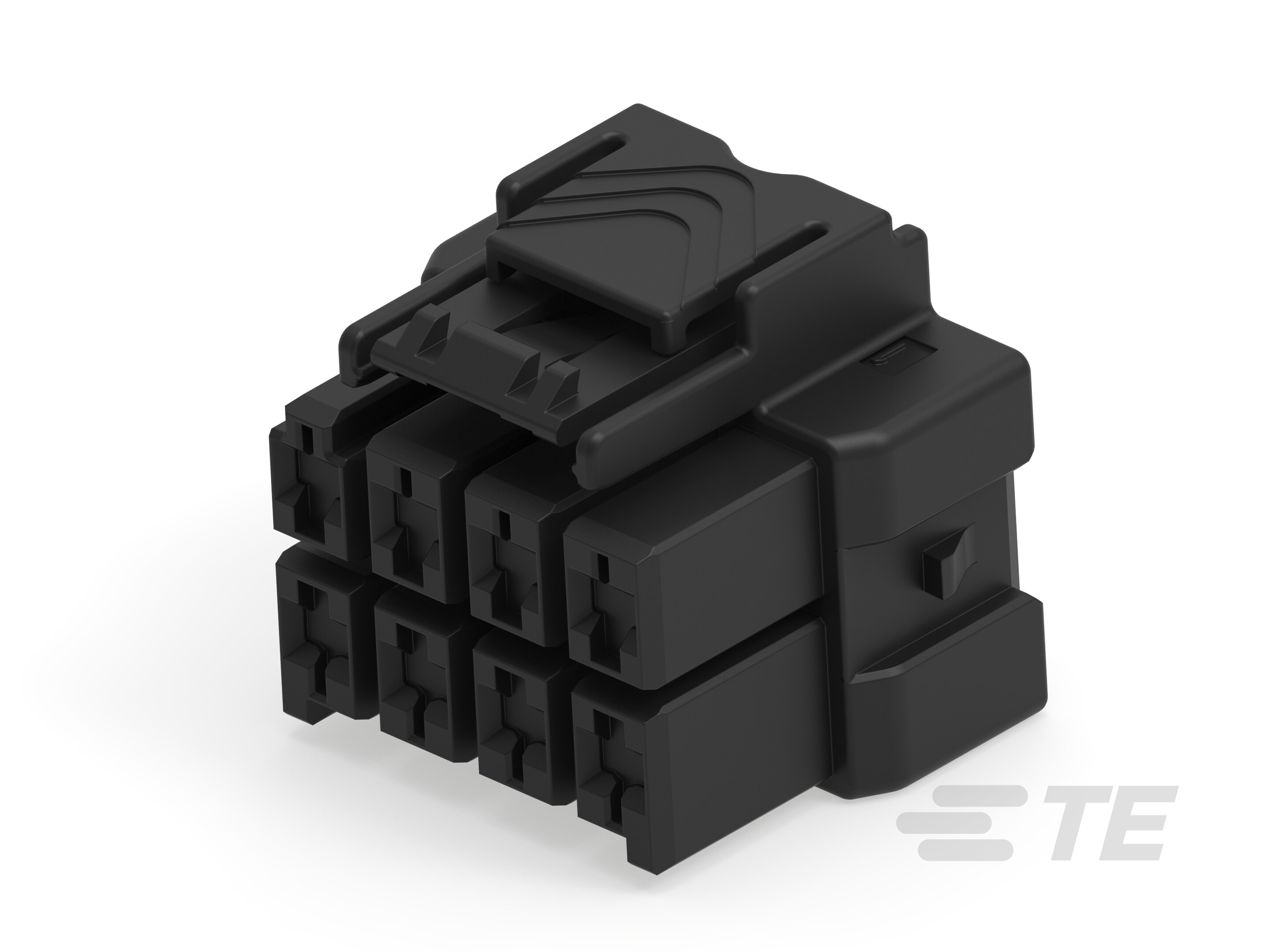 PTL 2X4 PLUG HSG HOT WIRE KEY A BLK-1-2232266-4