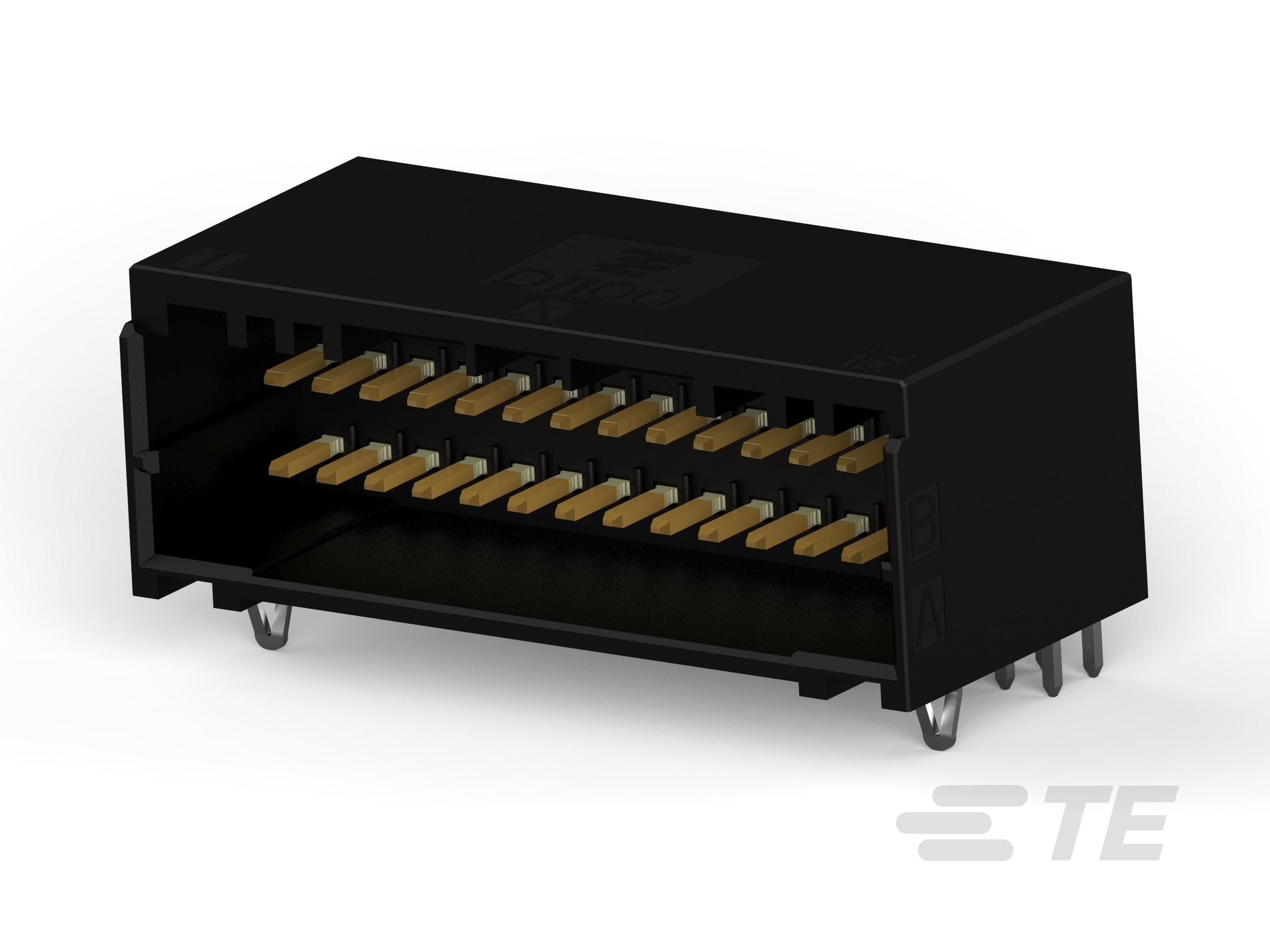 DYNAMIC 1100D HDR ASSY H 30P XBLACK TIN-1-2271888-5