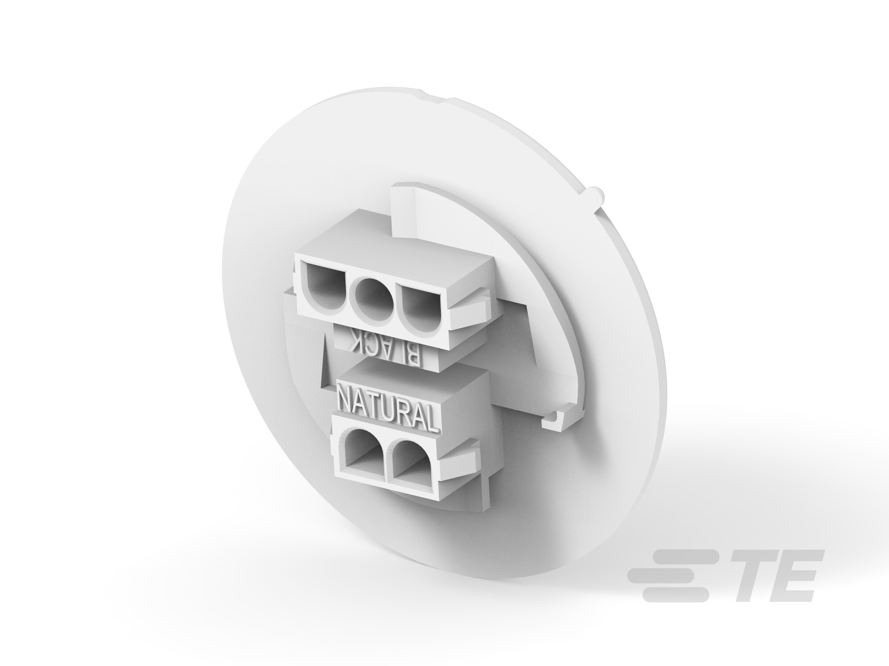 UMNL TWIST-N-LOK, 5POS, CAP HOUSING-1-2294562-1