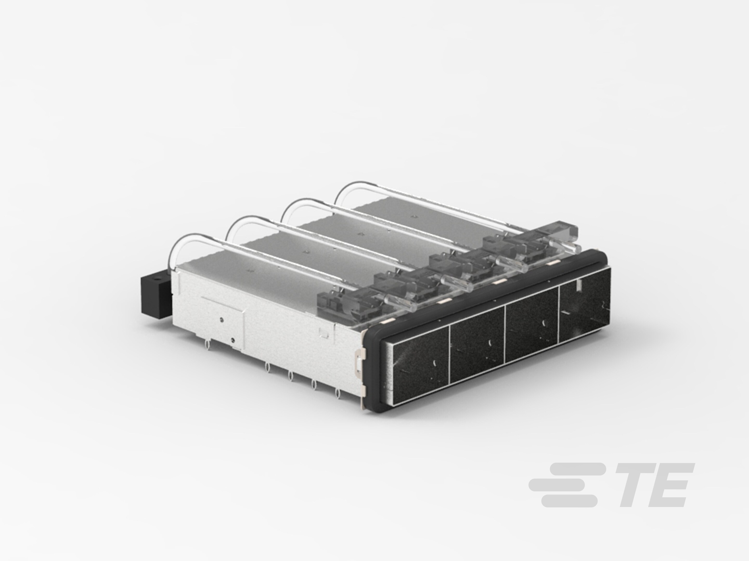 MICROQSFP 1X4 CAGE ASSY, EMI GASKET, 1LP-1-2297550-2