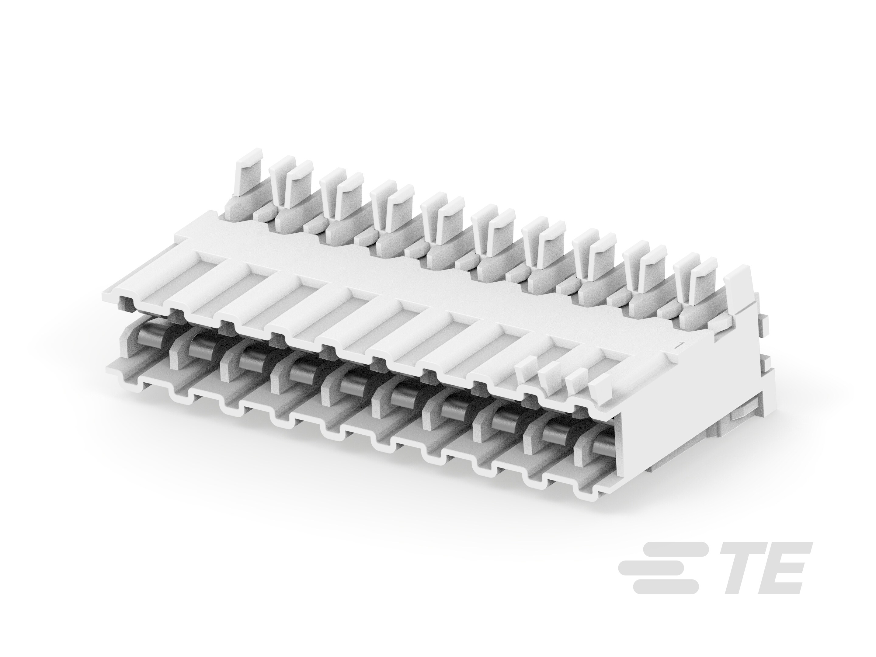 AMP MONO-SHAPE PCB CONN LONG 10 POS-1-2298752-0