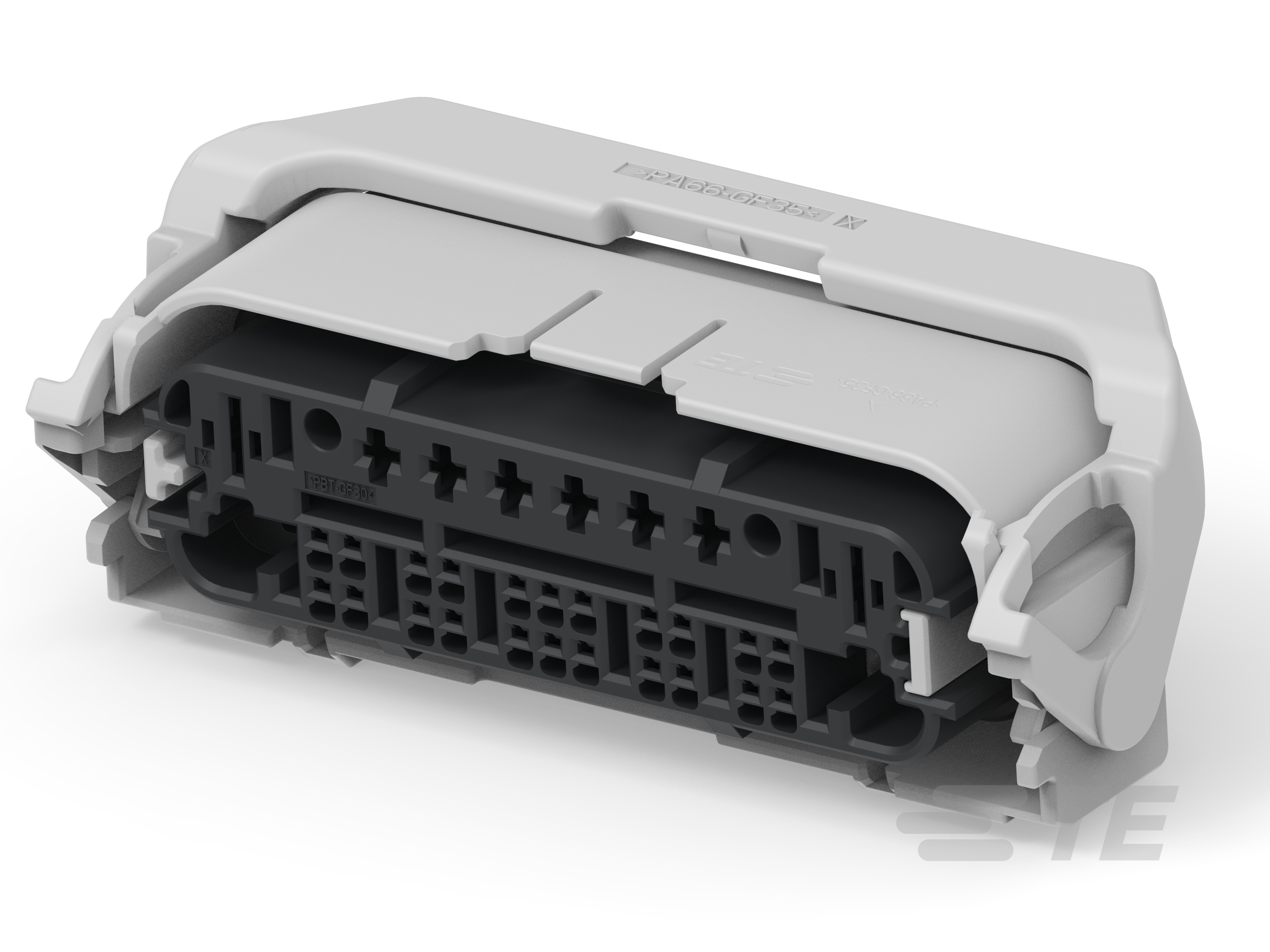 30POS,HYBRID,REC HSG ASSY,SLD,COD B-1-2301462-4