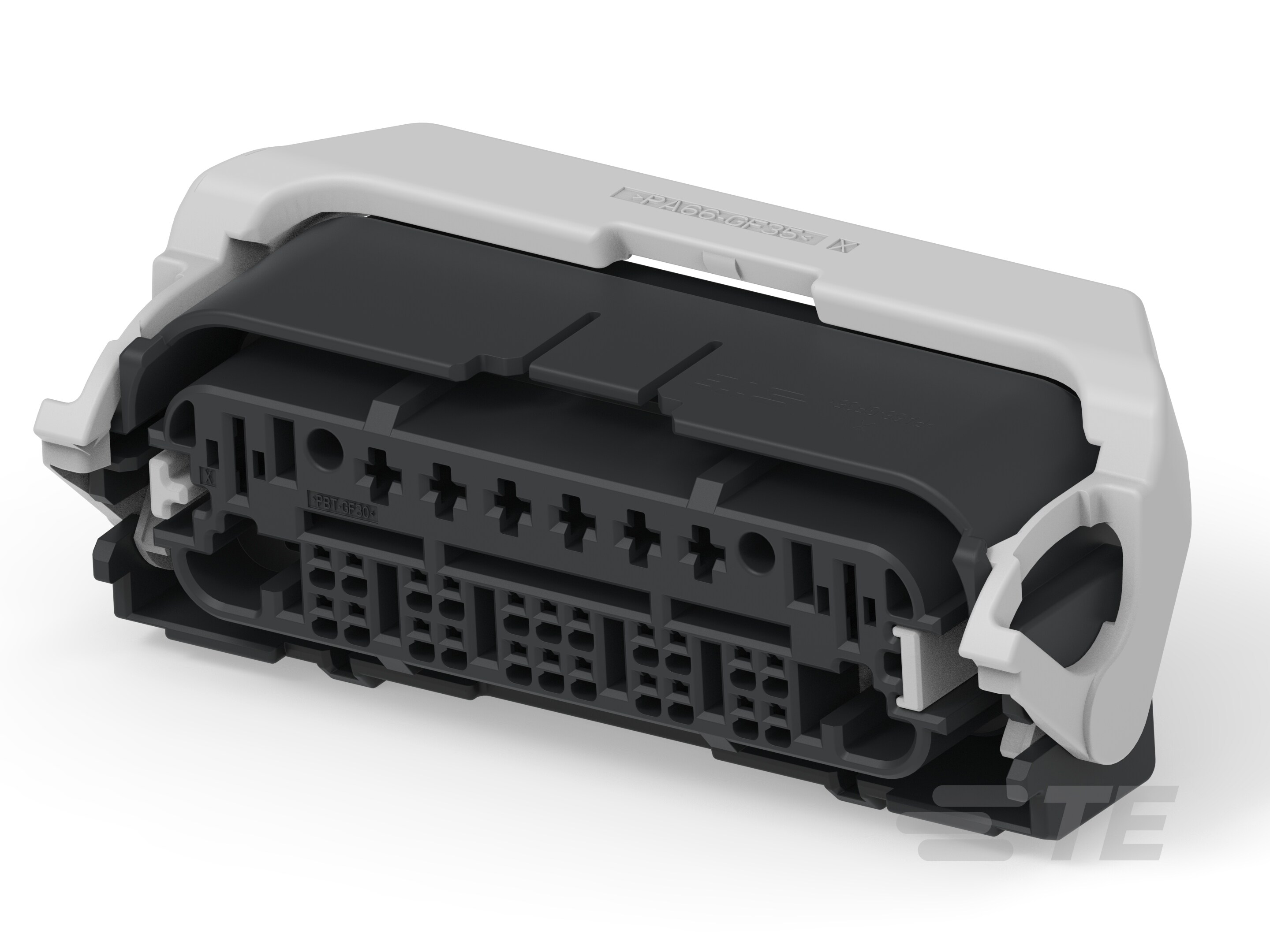 30POS,HYBRID,REC HSG ASSY,SLD,COD A-1-2301462-8