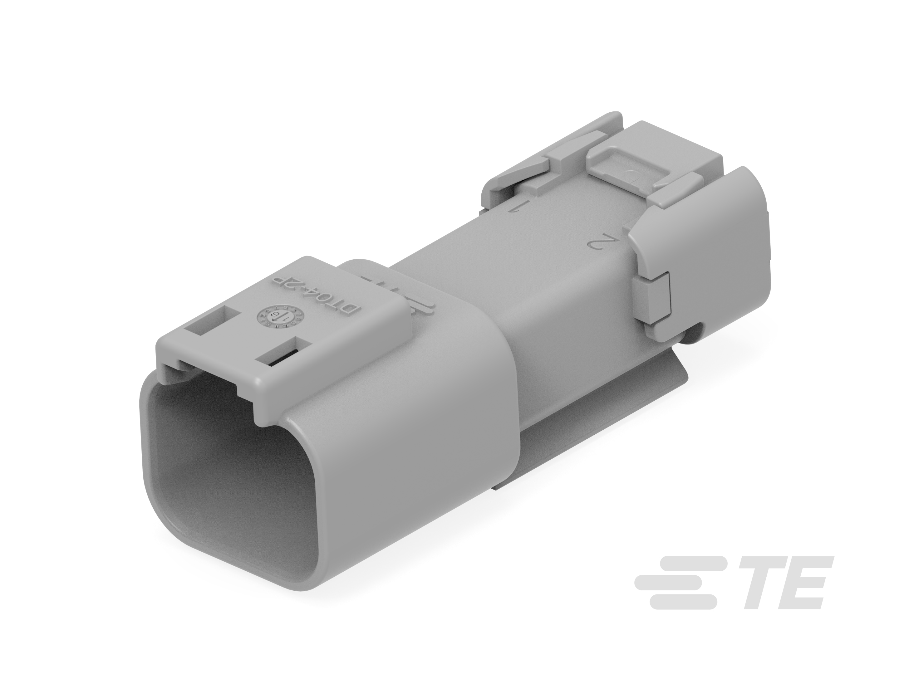 DT04-2P-TE31, REC, 2P, GRY, E, SNAPCAP-1-2303812-1