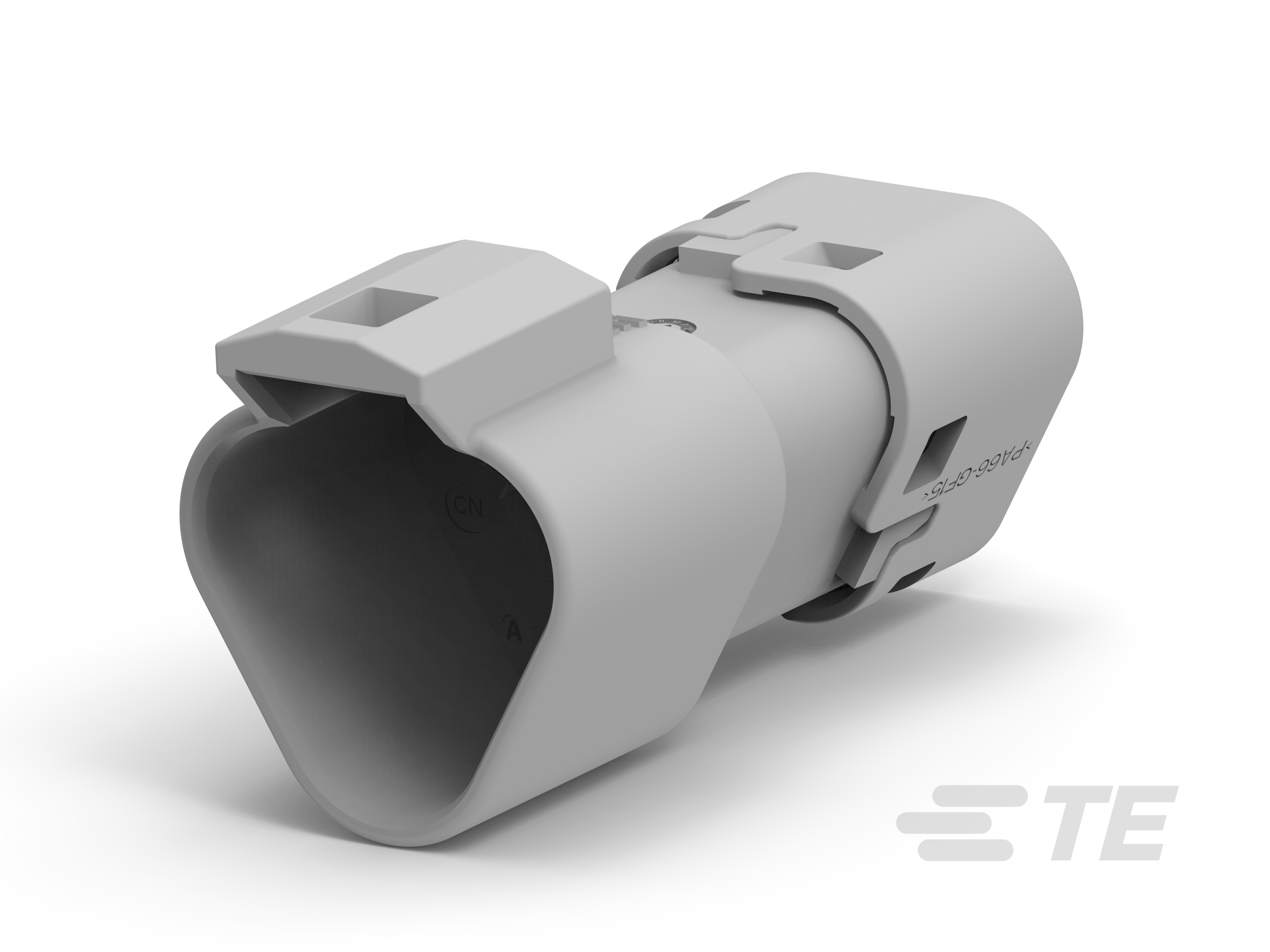 DT04-3P-TB31, REC, 3POS, GRY, BLKED, CAP-1-2303813-5