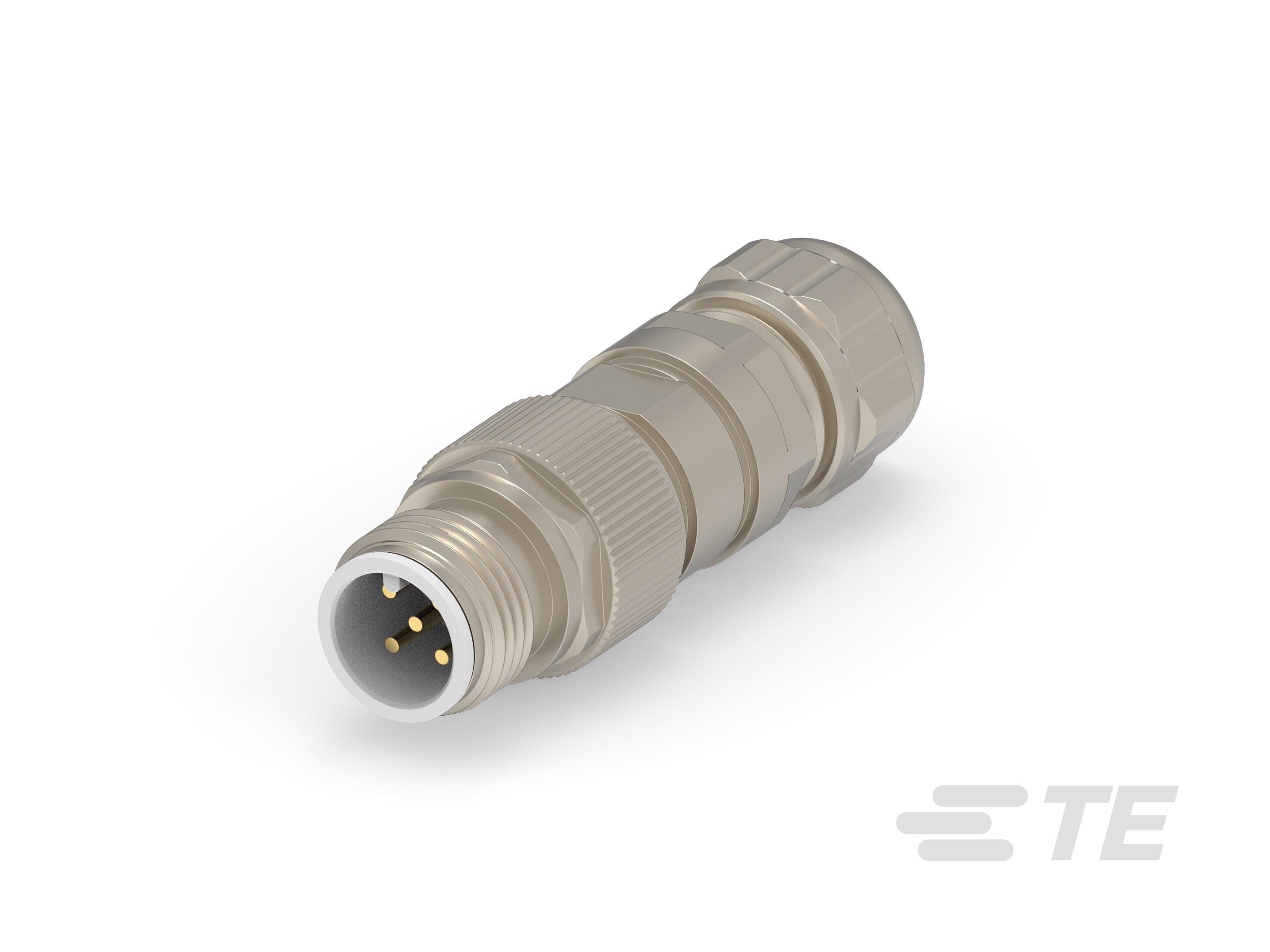 M12 A-CODED M-5 CABLE GLAND CONECTR MALE-1-2312527-1