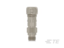 Crimp Pin M12 TE CONNECTIVITY 1-2312527-2-Sensor Connector Plug 5 Contacts Straight Cable Mount 