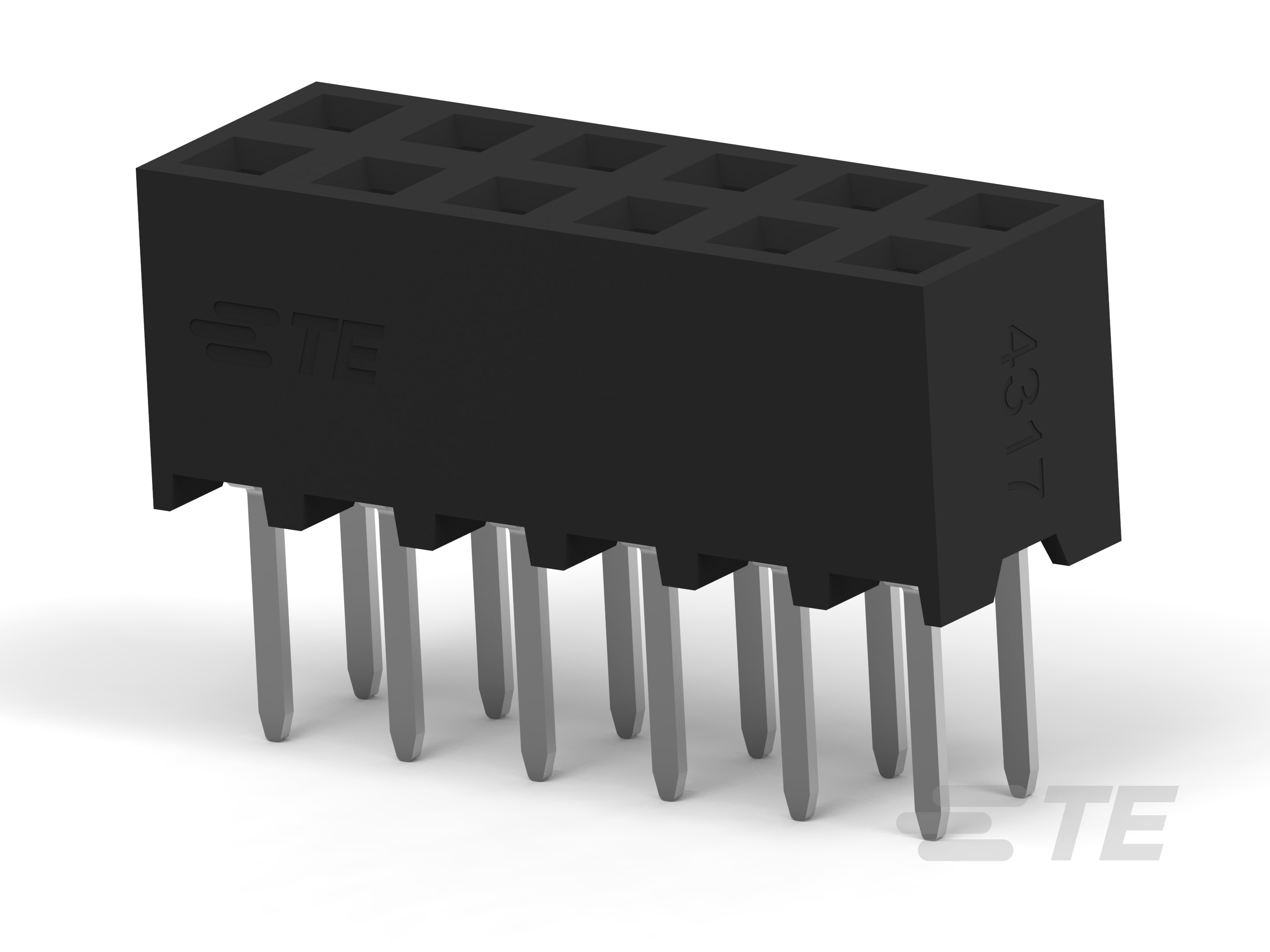 12P,2MM,B-B,REC,DRVT,2.7,0.1AU,TB, W/CAP-1-2314824-2