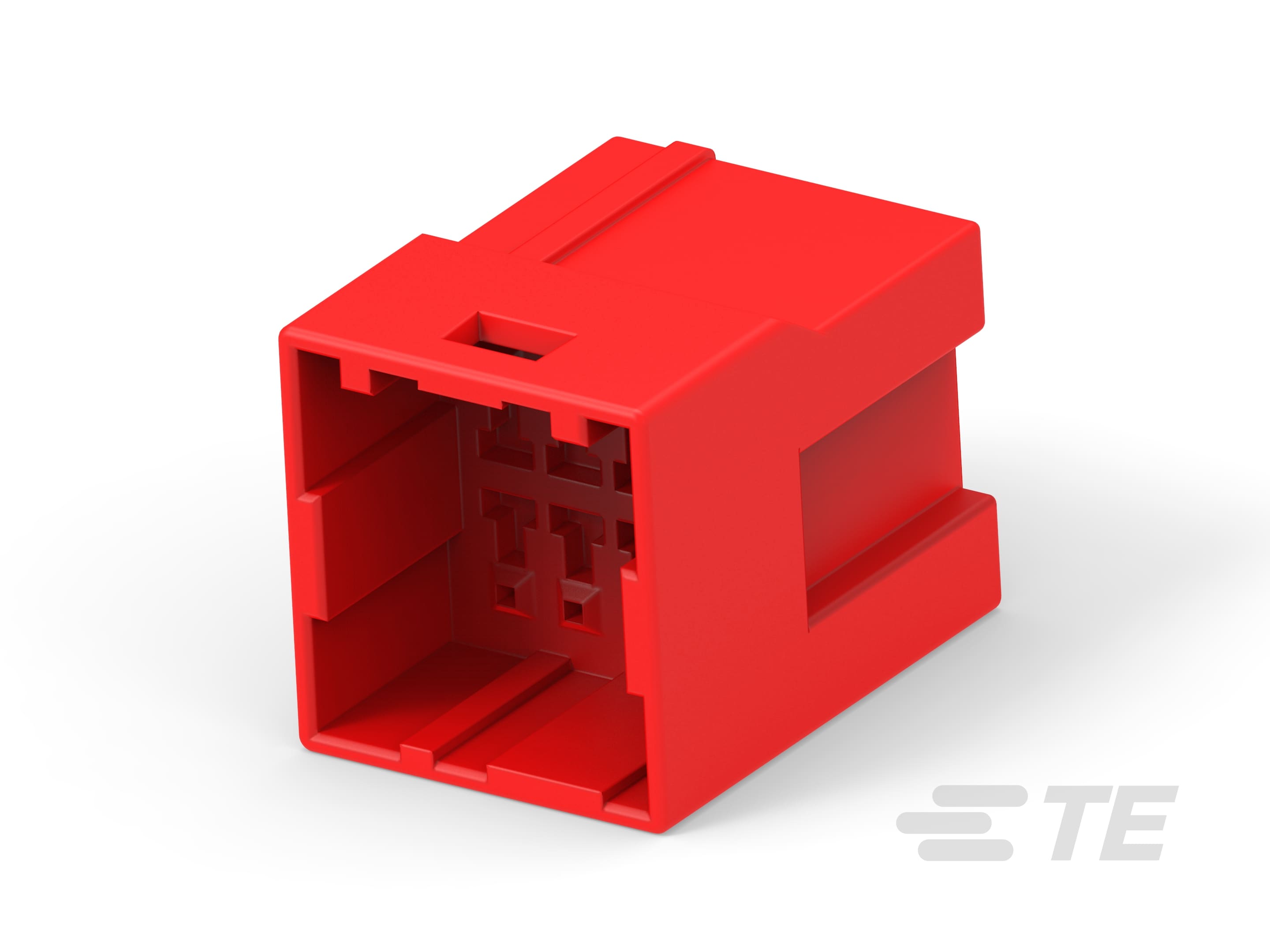 GIC2.5W CAPHOUSING 8POS (2-ROW) RED-1-2315884-2