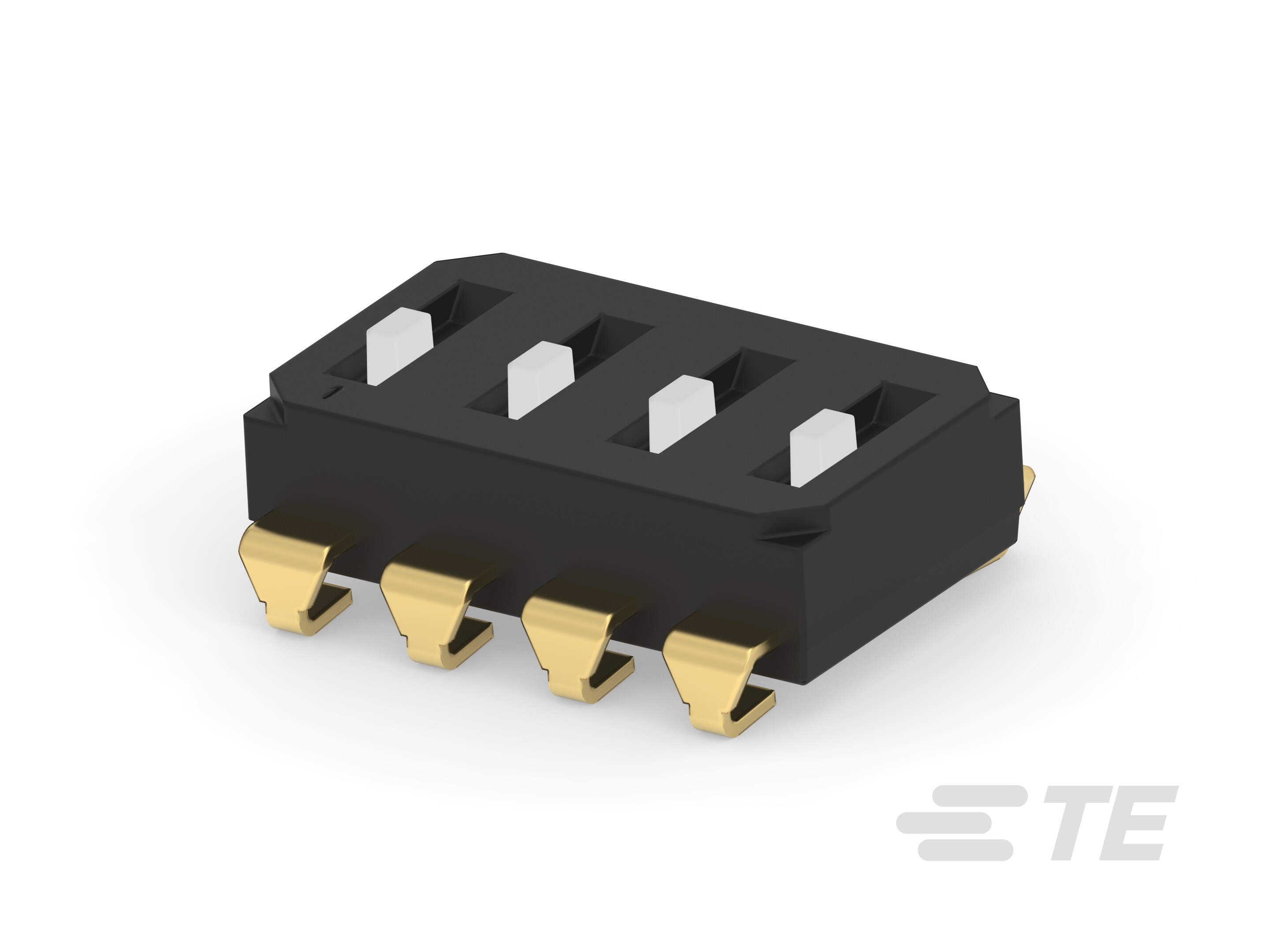 END STACK DIP 4P J RAISED  TUBE-1-2319847-4