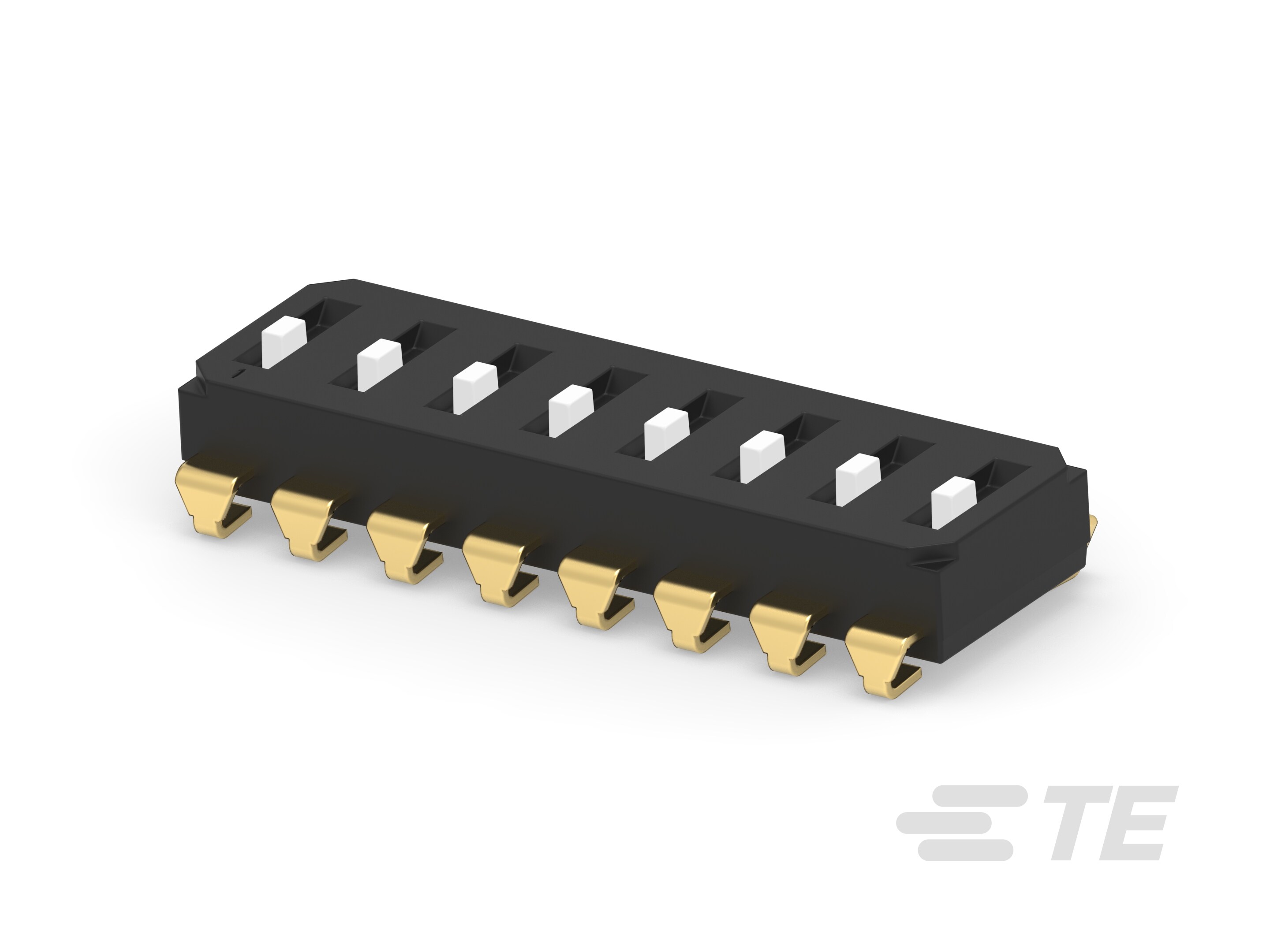 END STACK DIP 8P J RAISED  TUBE-1-2319847-8