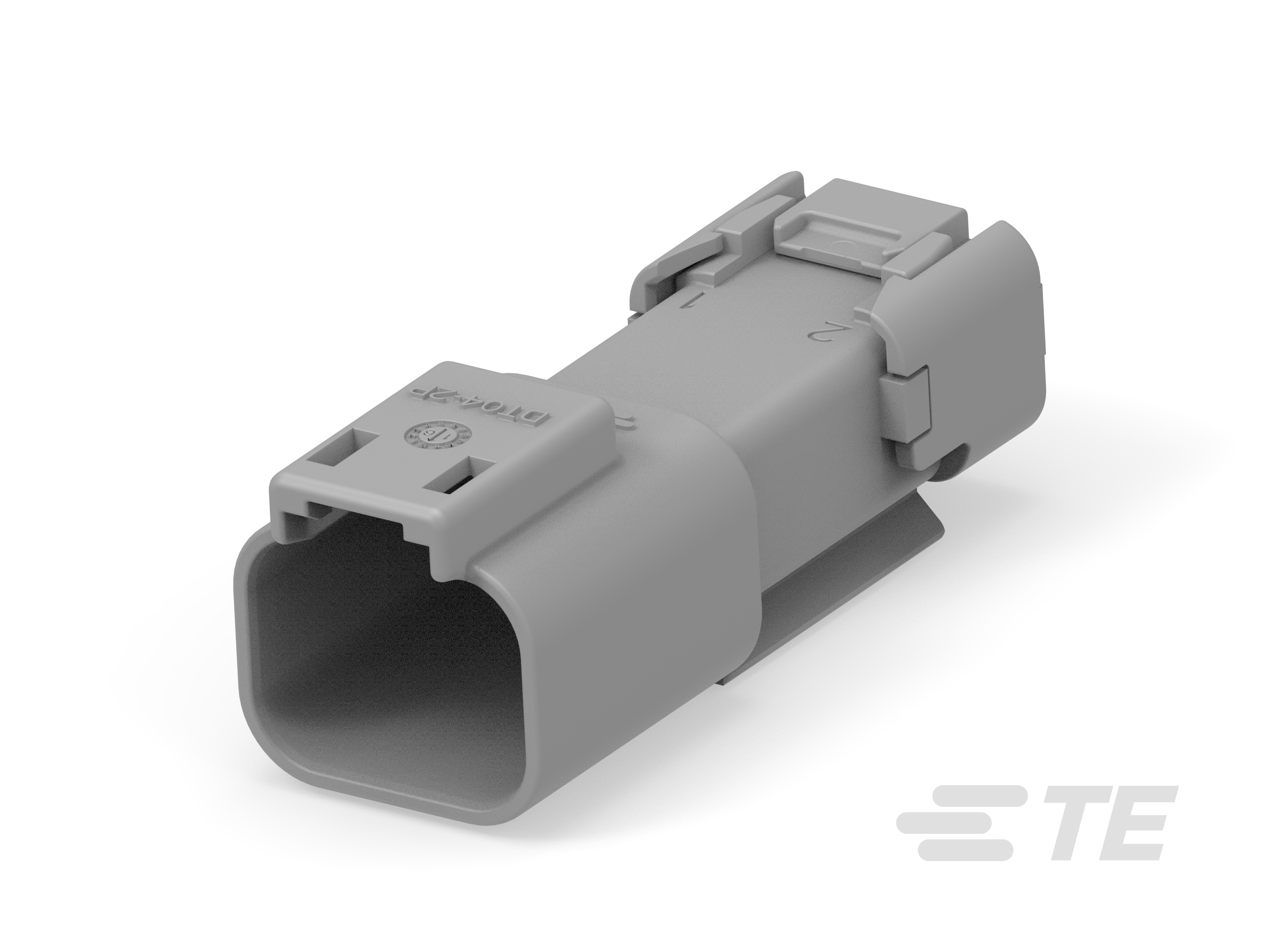 DT04-2P-TR31-750, REC,2P,GRY,SNAPCAP,AU-2-2322907-2