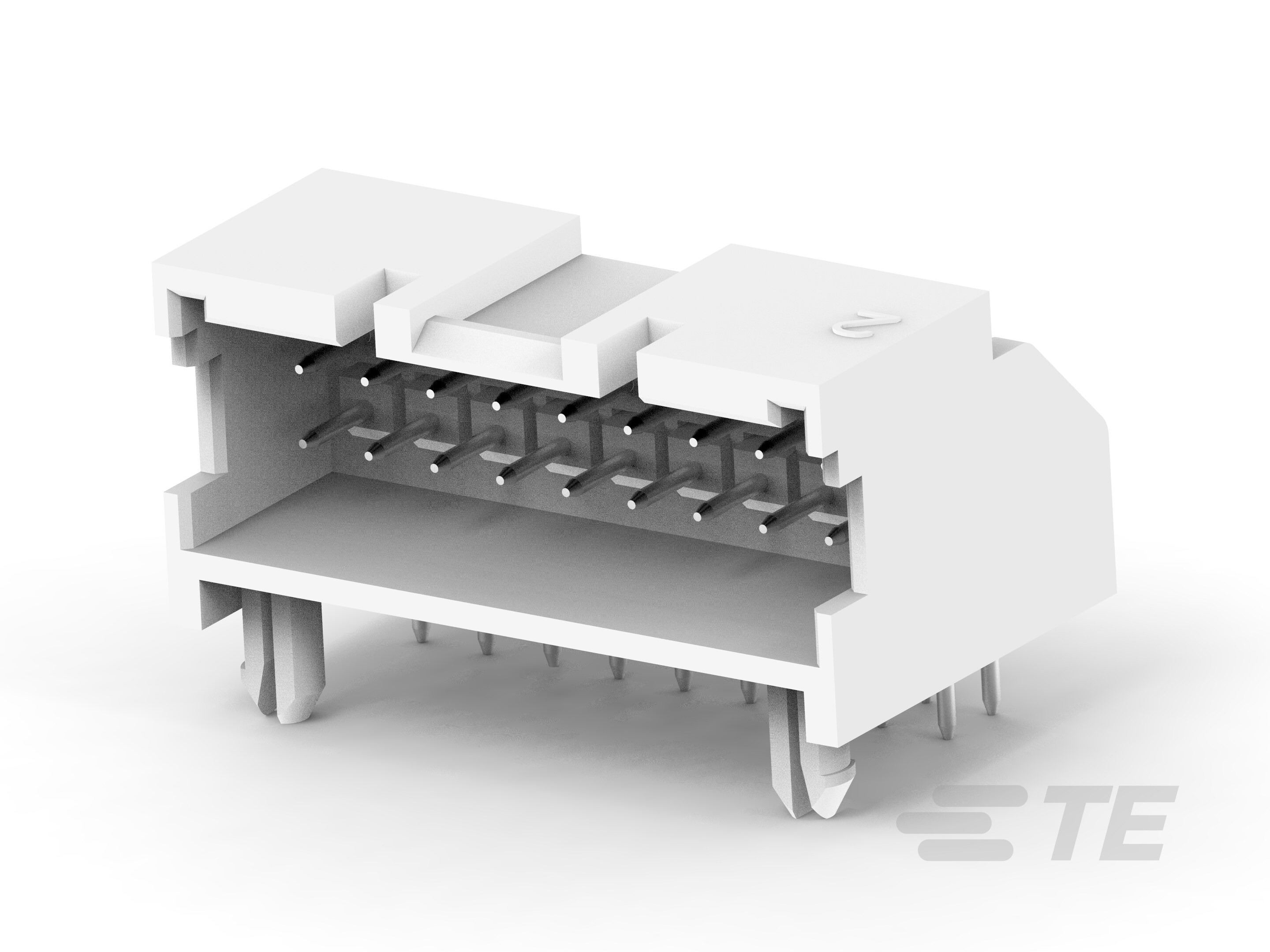 ASSY,HDR,RIGHT ANGLE,GWT,DUAL ROW, EP2.5-1-2323750-8