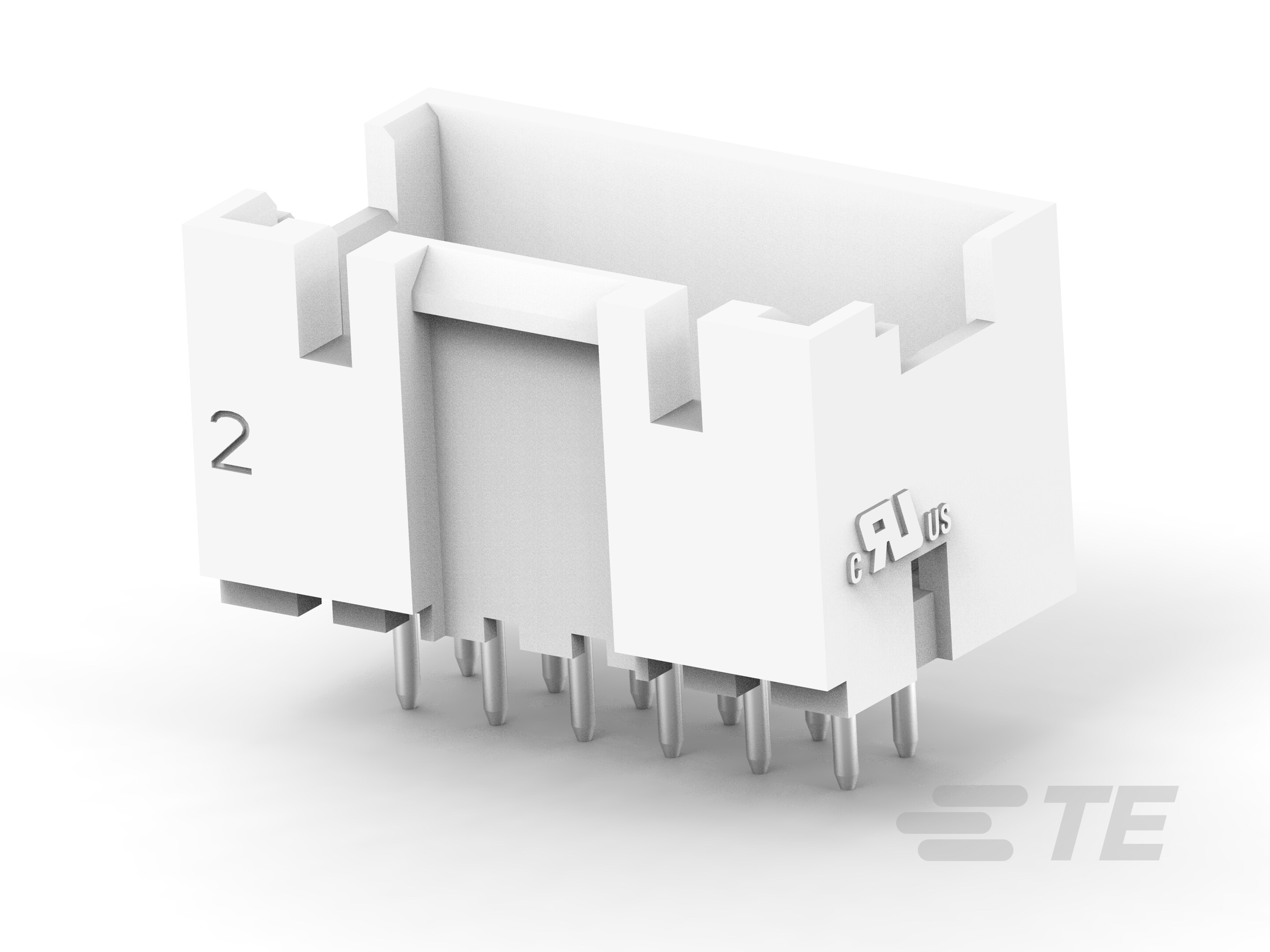 ASSY,HDR,VERT,GWT,NO-BOSS,DUAL ROW,EP2.5-1-2323751-2