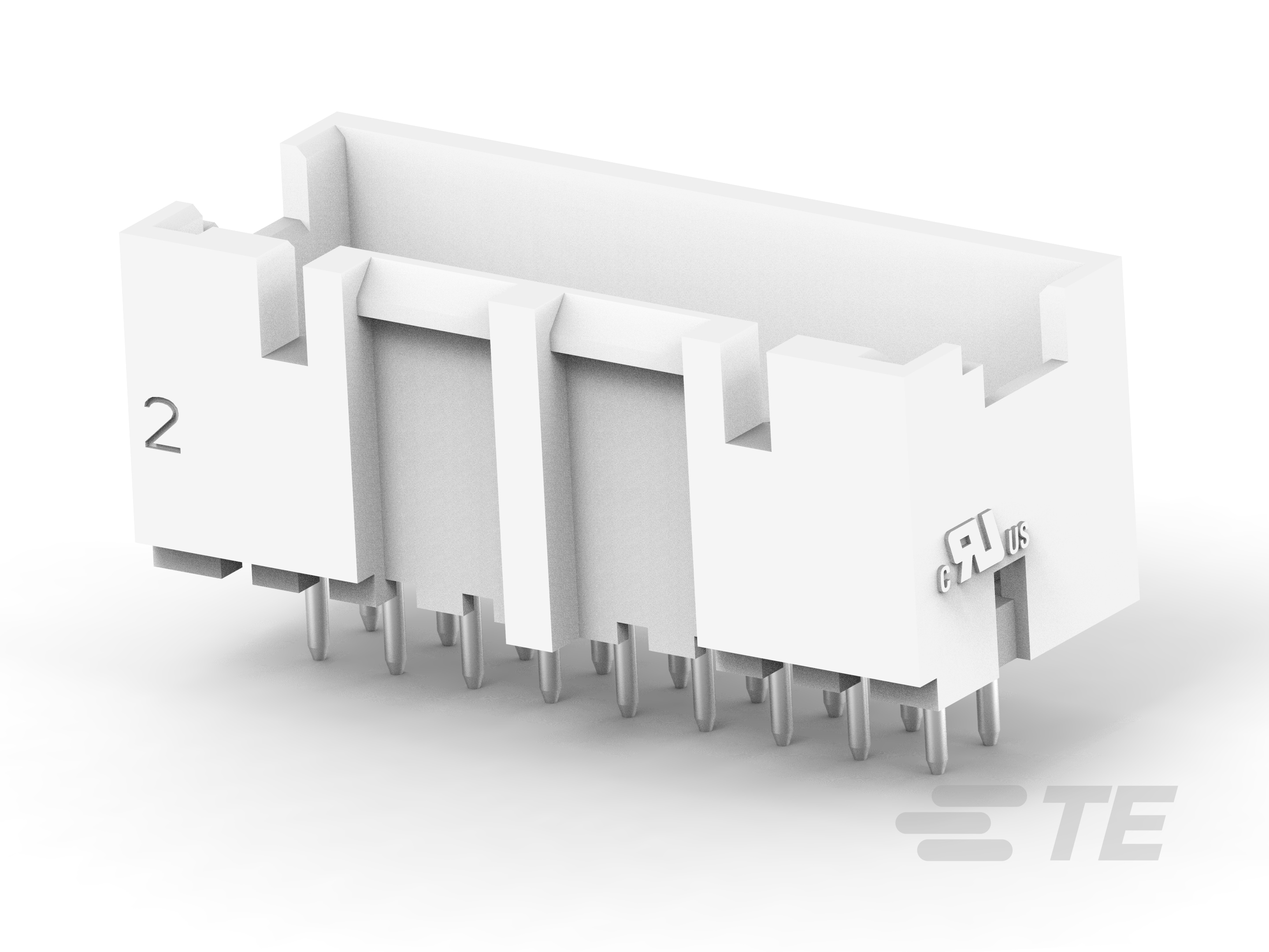ASSY,HDR,VERT,GWT,NO-BOSS,DUAL ROW,EP2.5-1-2323751-8