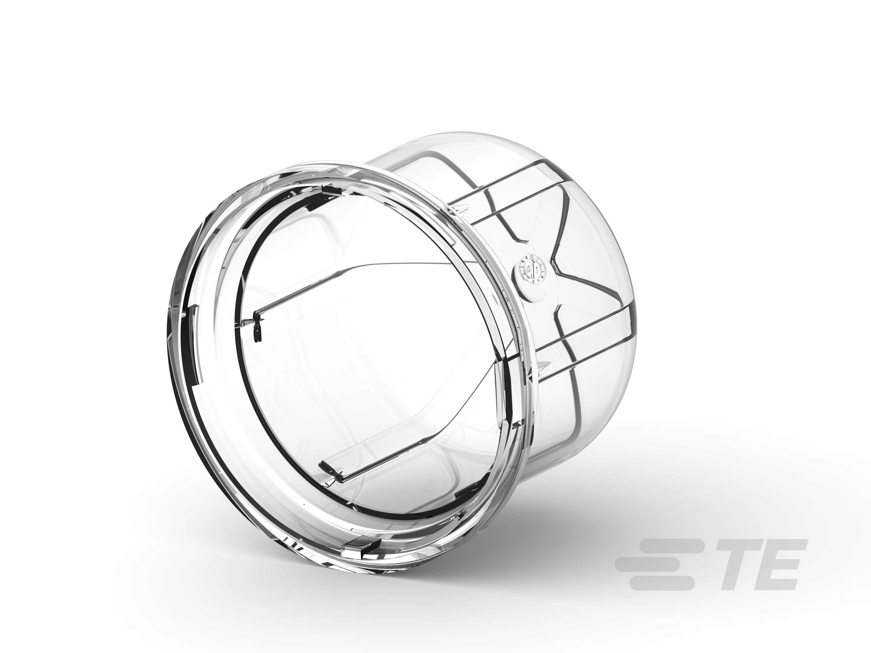 LUMAWISE 40MM DIA DOME CLEAR TALL-1-2329013-2