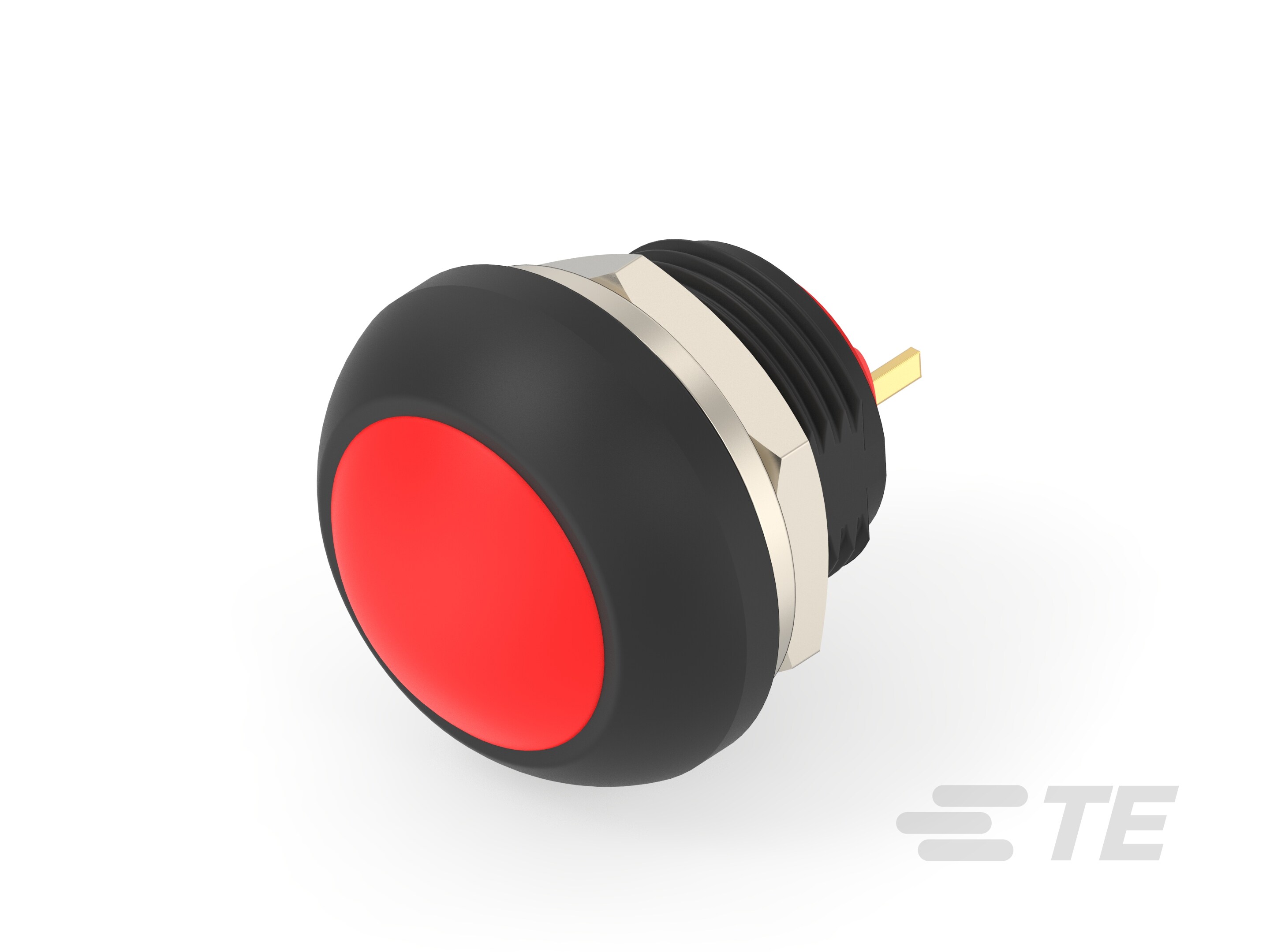 PB OFF/ON RC RED M4 TERM.  IP68-1-2329360-7