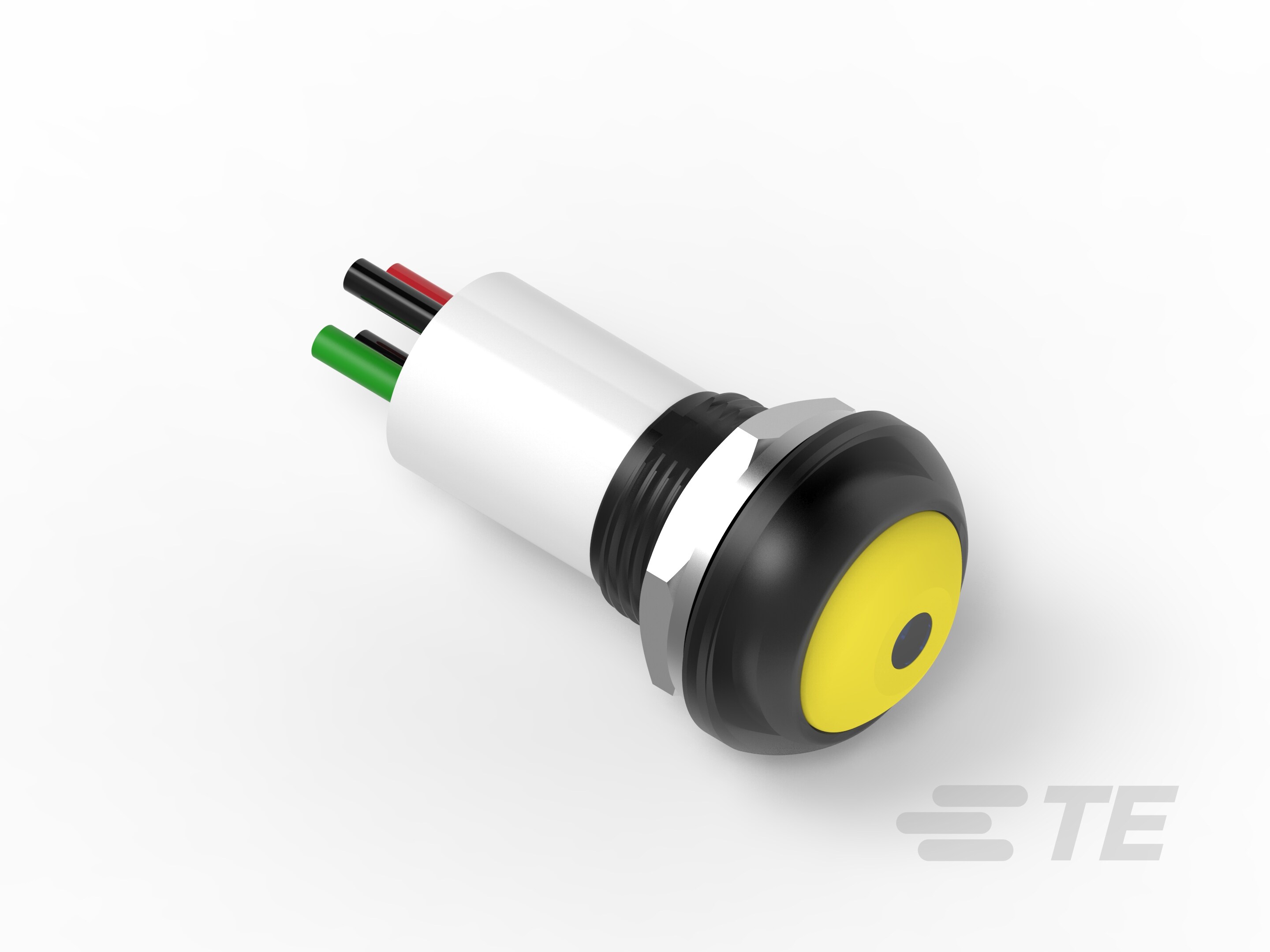 PB OFF/ON FC YLW M1 TERM BLU LED IP68 50-1-2329388-5