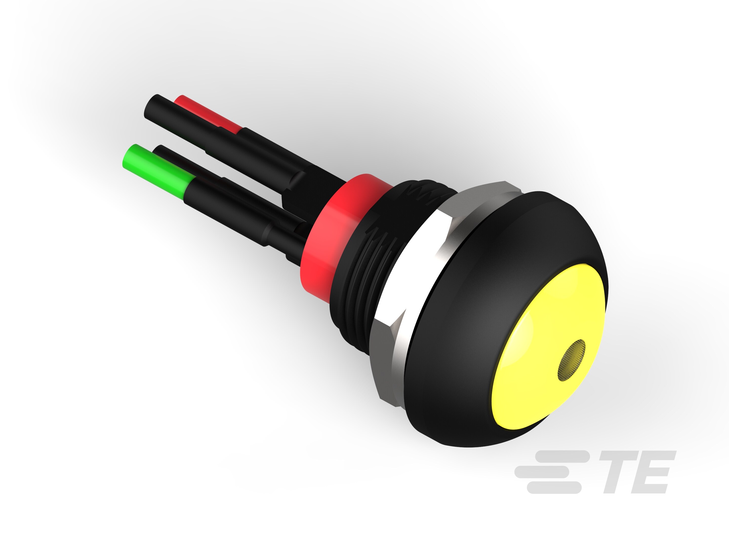 PB OFF/ON FC YLW M1 TERM WHI LED IP68 50-1-2329389-1