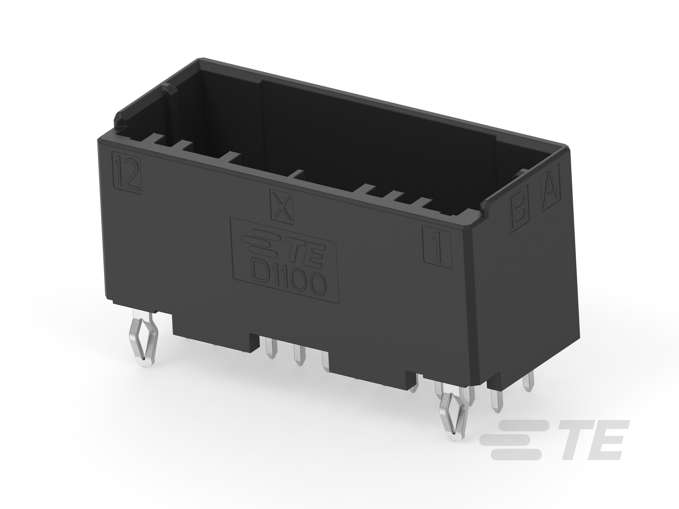 DYNAMIC 1100D HDR ASSY V 24P XBLACK Tin-1-2329463-2