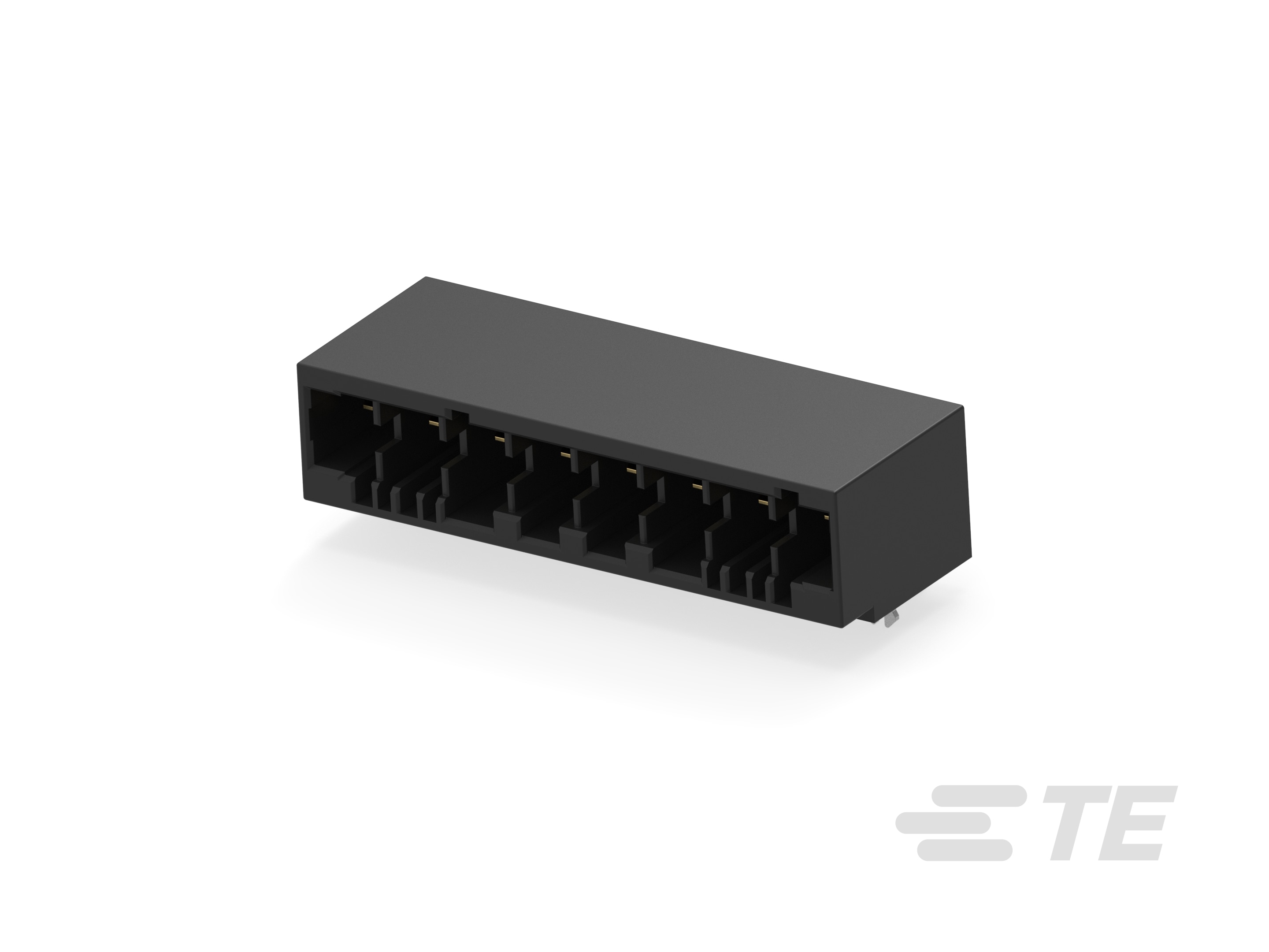 D4950 HDR H STD 8POSN 1ROW TRAY AU-1-2349849-8