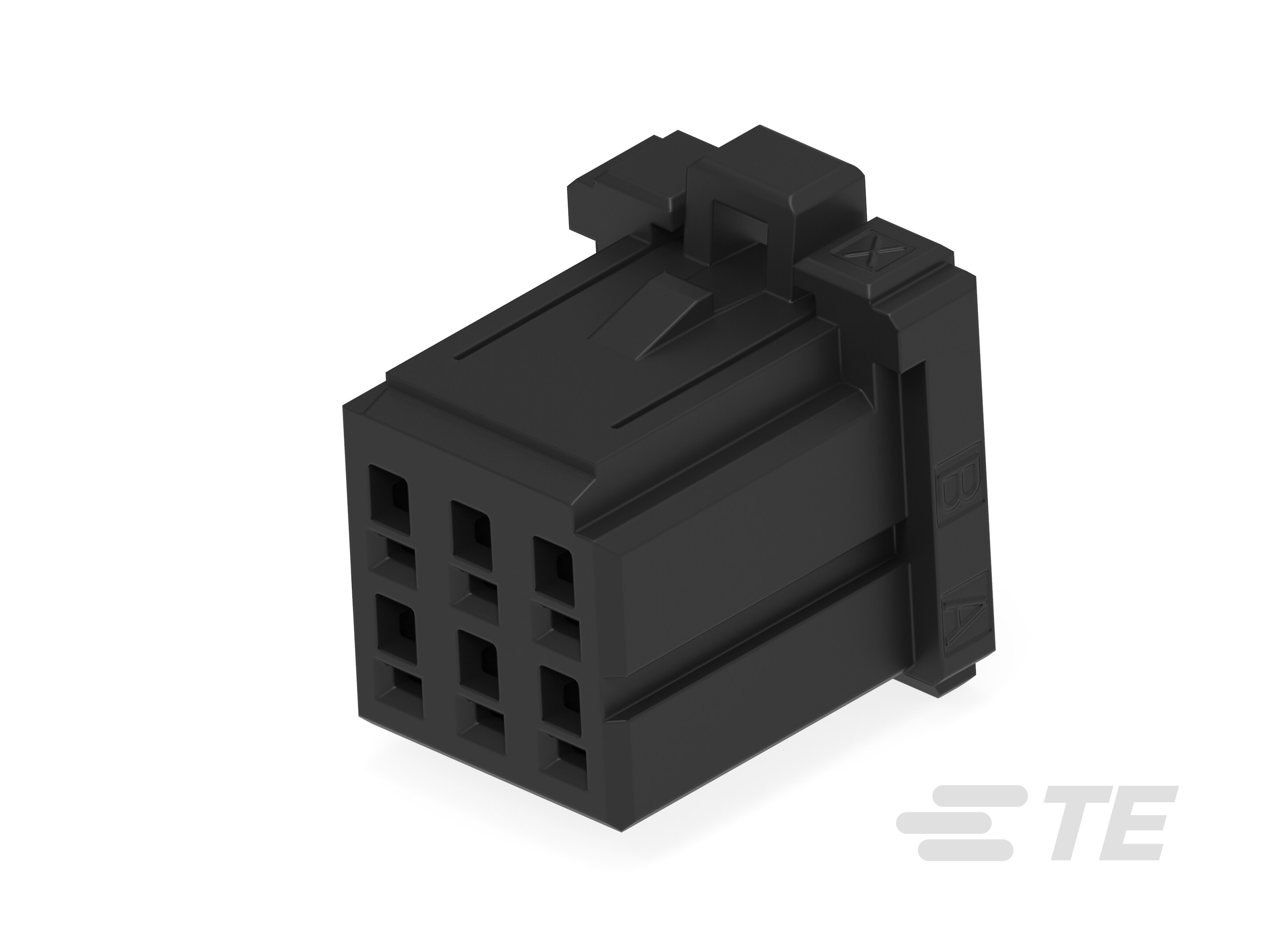 DYNAMIC 1200D REC HSG 6P X BLACK GF33%-1-2349949-3