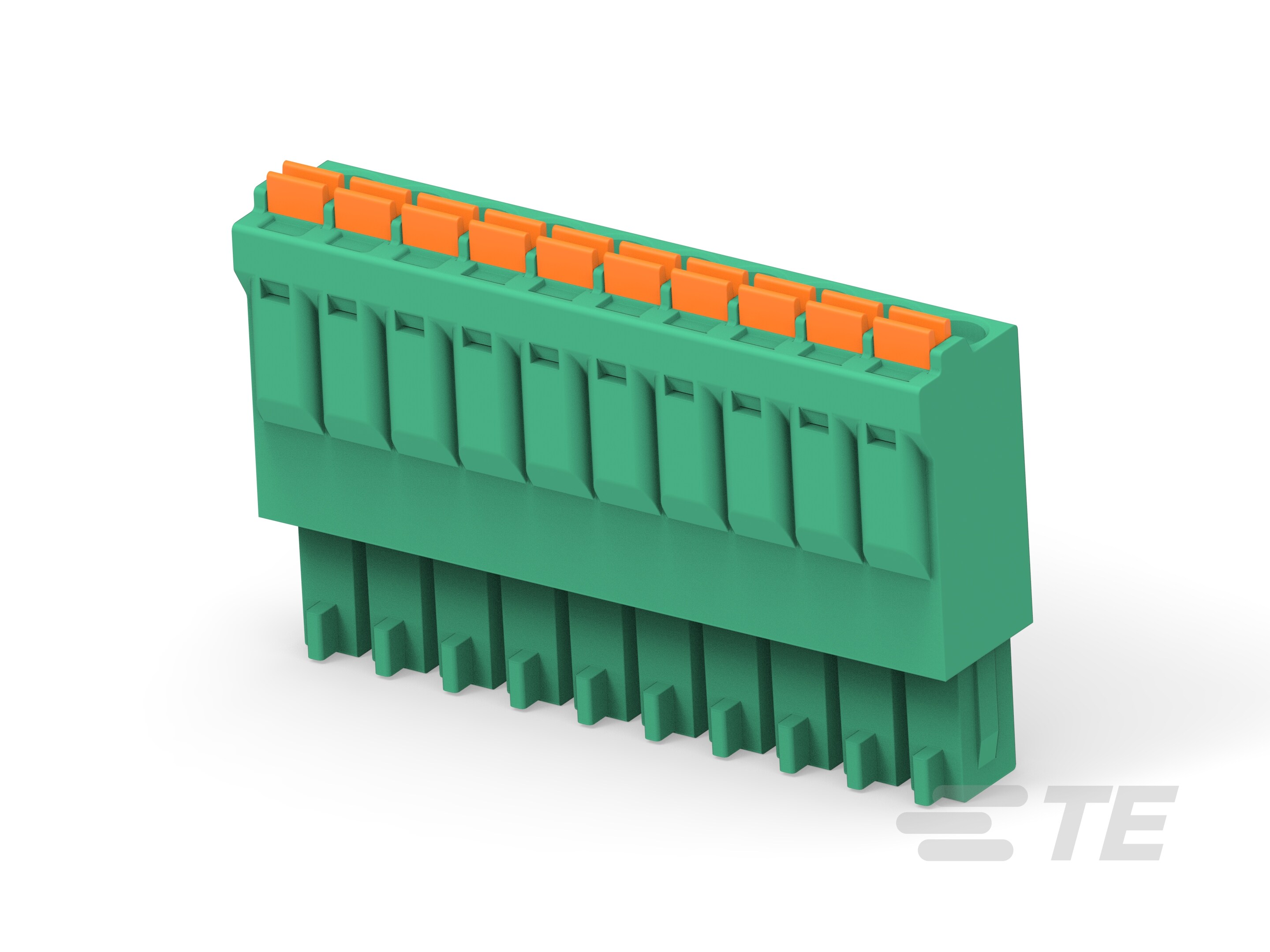 10 POS  SPRING TB PLUG , PITCH 3.50-1-2350398-0