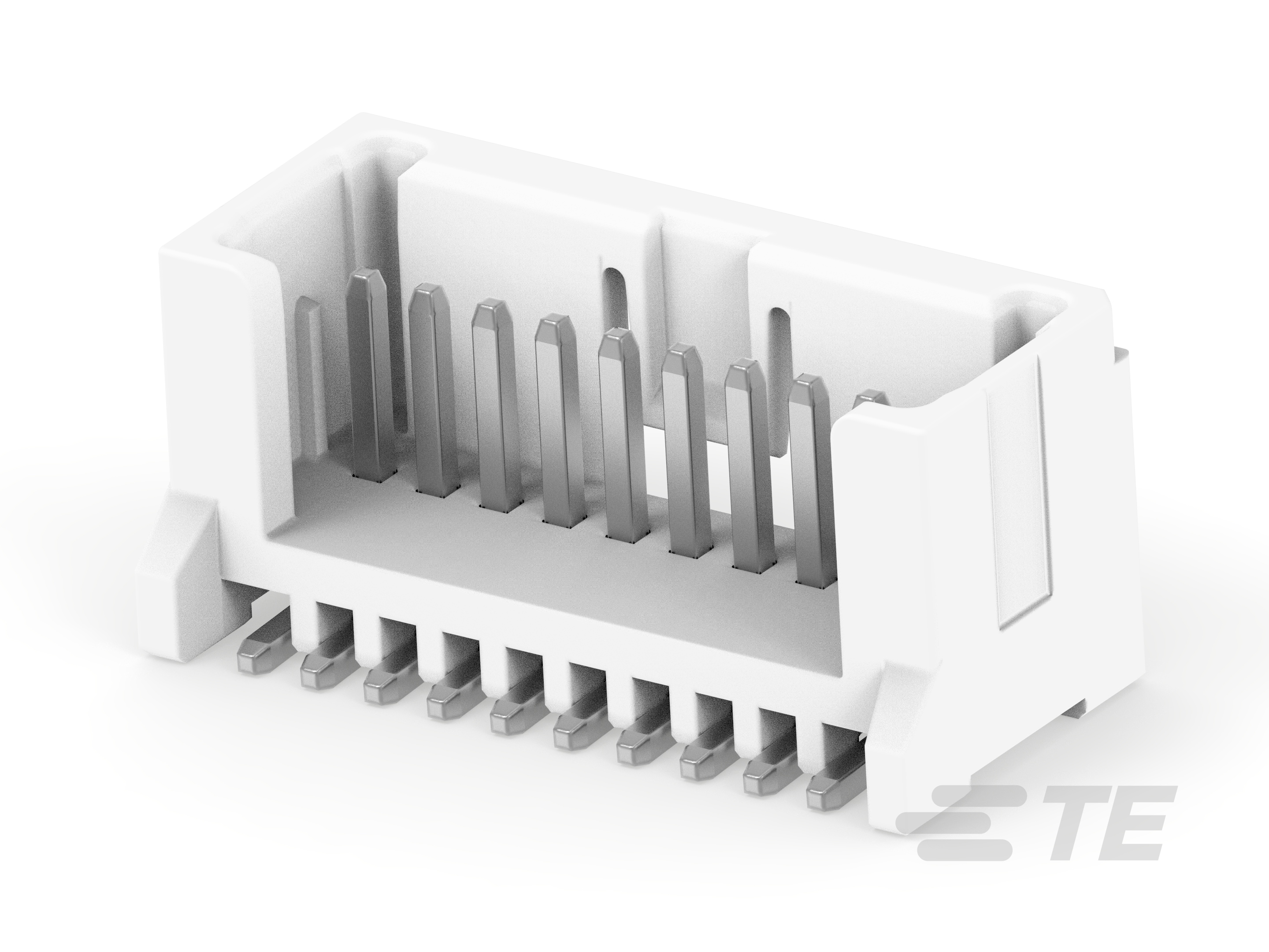 MICRO CT CONN SINGLE ROW HDR ASSY(V)10p-1-2355091-0