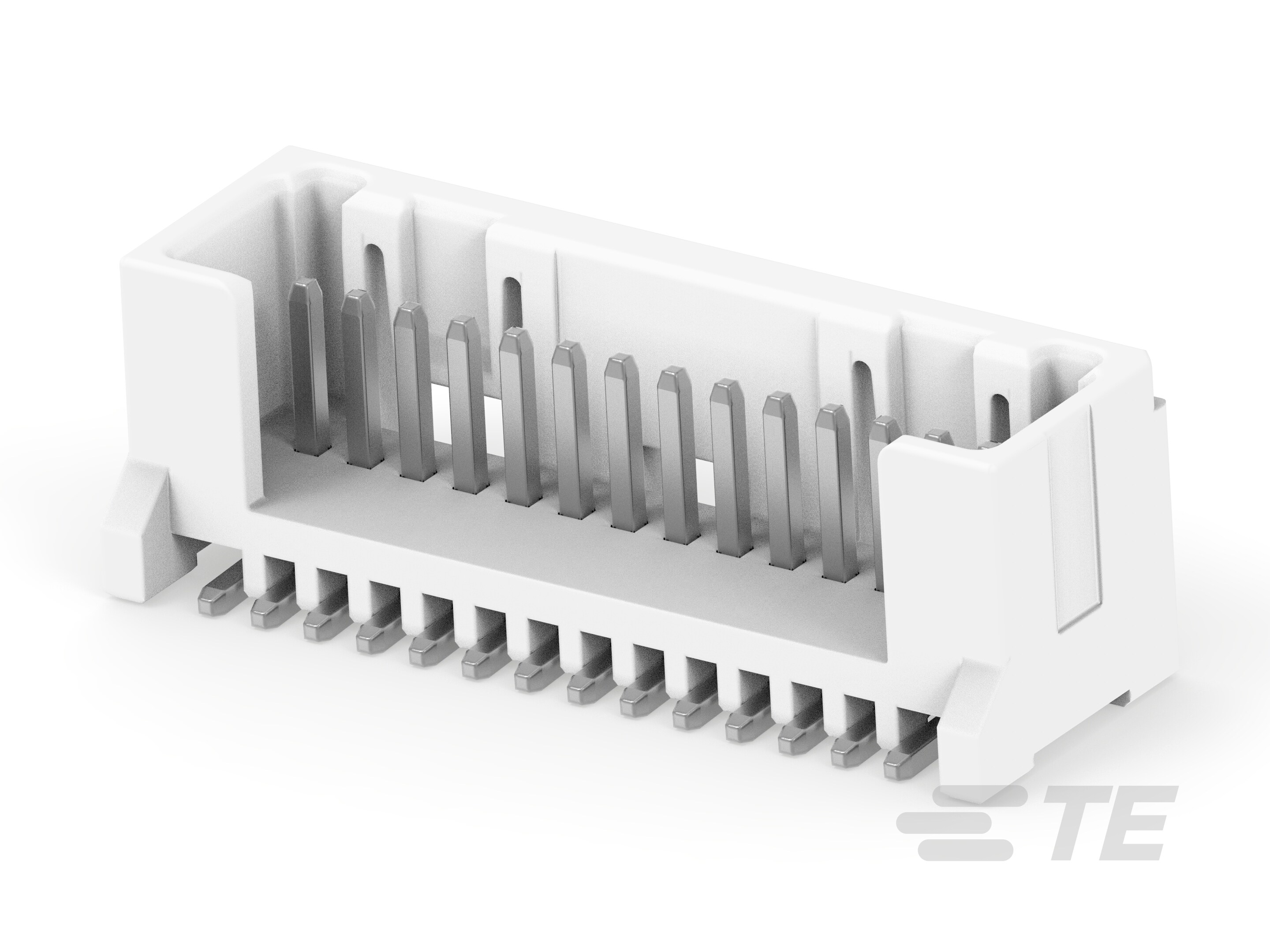 MICRO CT CONN SINGLE ROW HDR ASSY(V)14p-1-2355091-4