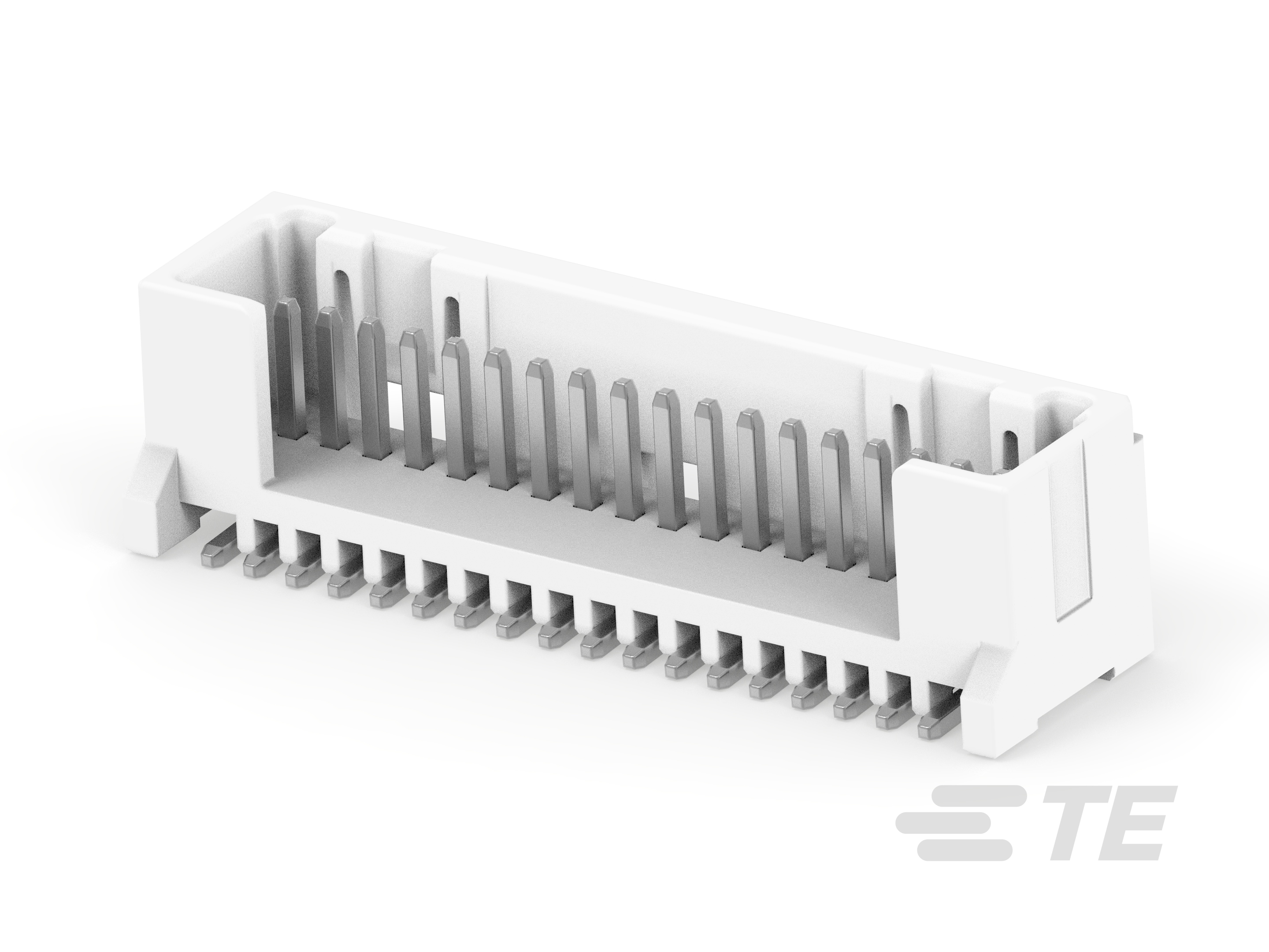 MICRO CT CONN SINGLE ROW HDR ASSY(V)18p-1-2355091-8