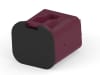 2P MATE-AX, HDR ASSY, 180DEG, COD D, CAP