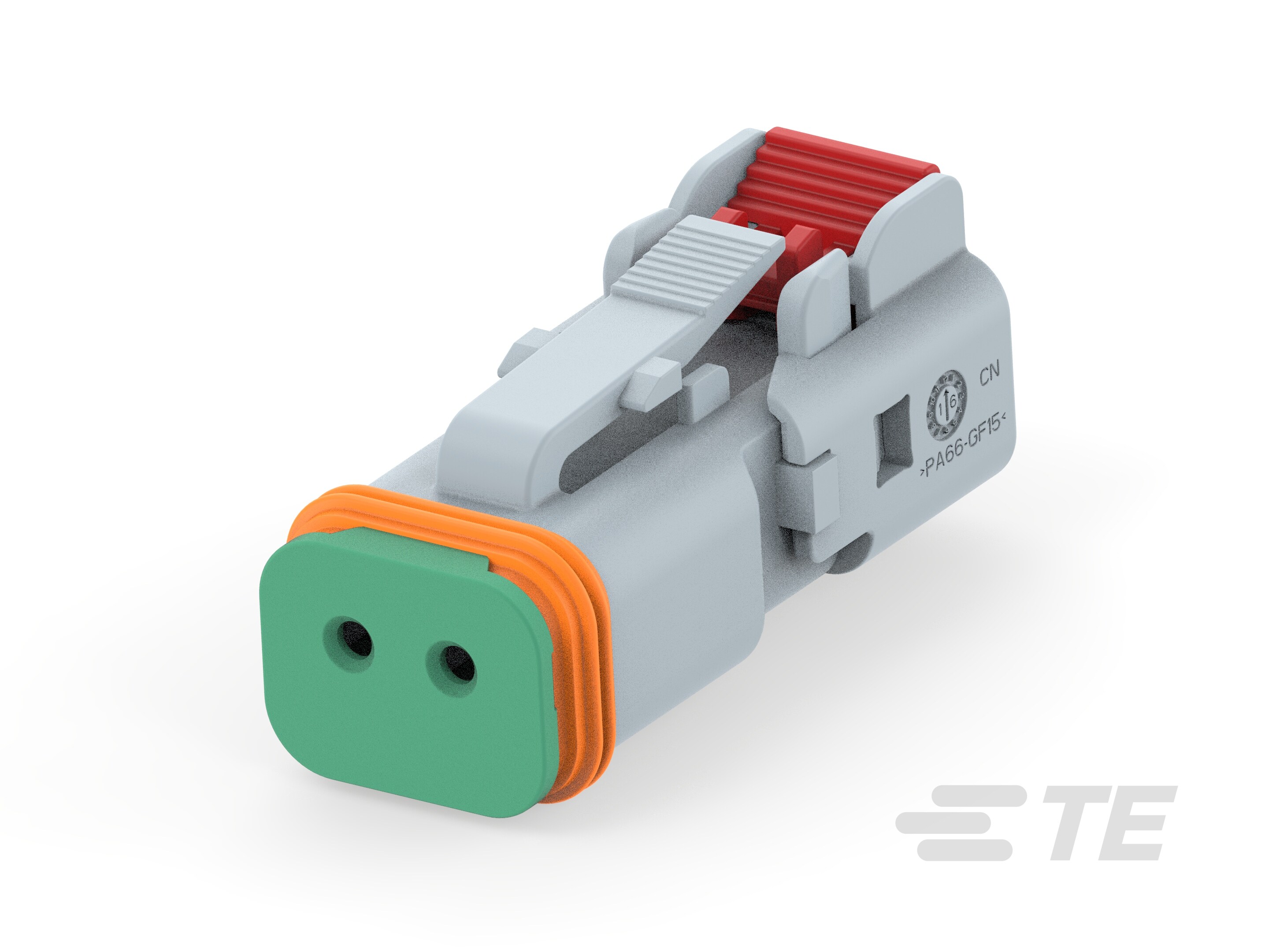 2POS,DIA 1.5MM,SOC HSG ASSY,SLD,COD NEUT-1-2370702-3