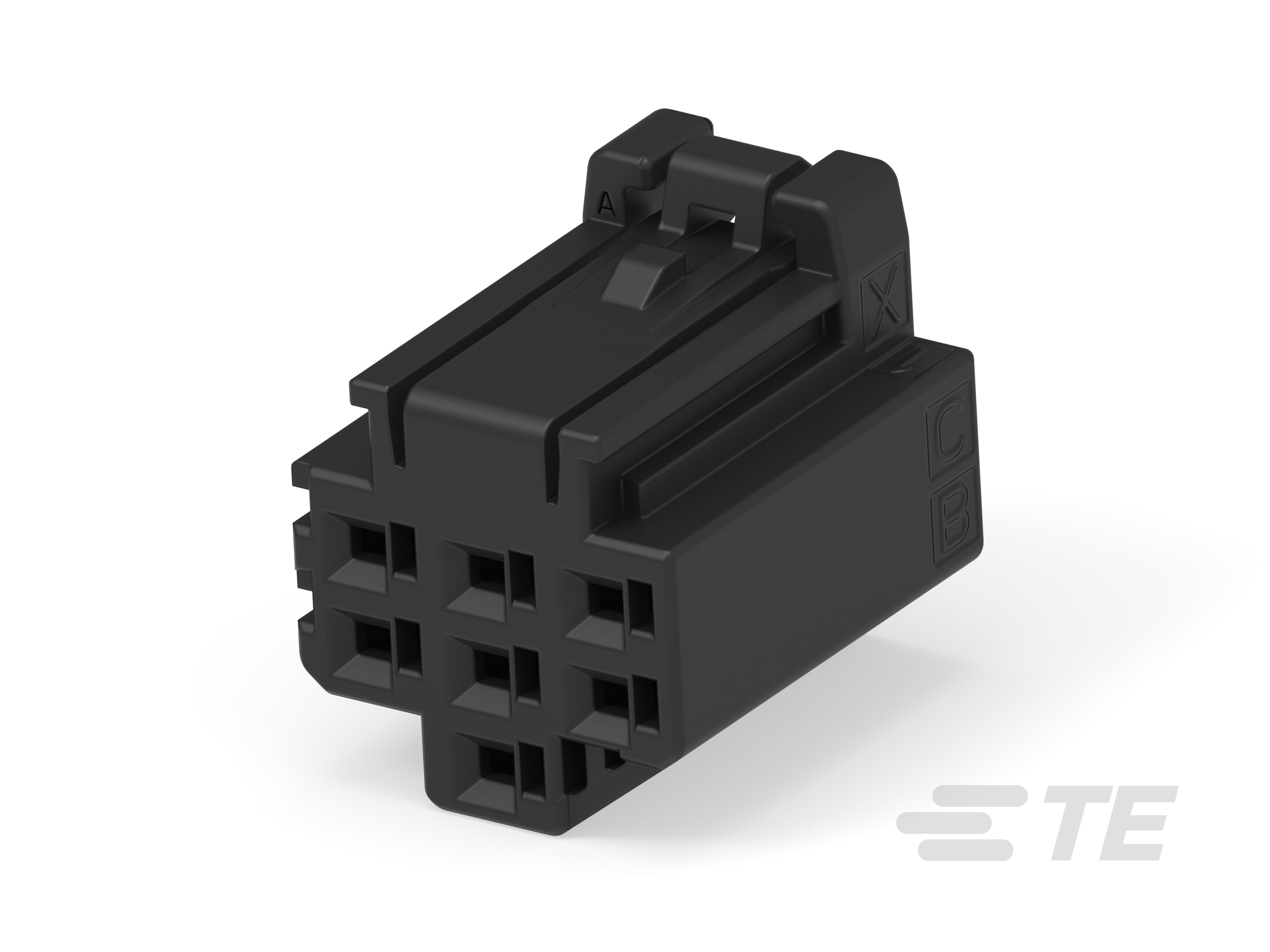 DYNAMIC D1000 SLIM REC HSG 7P X KEY-1-2375948-7