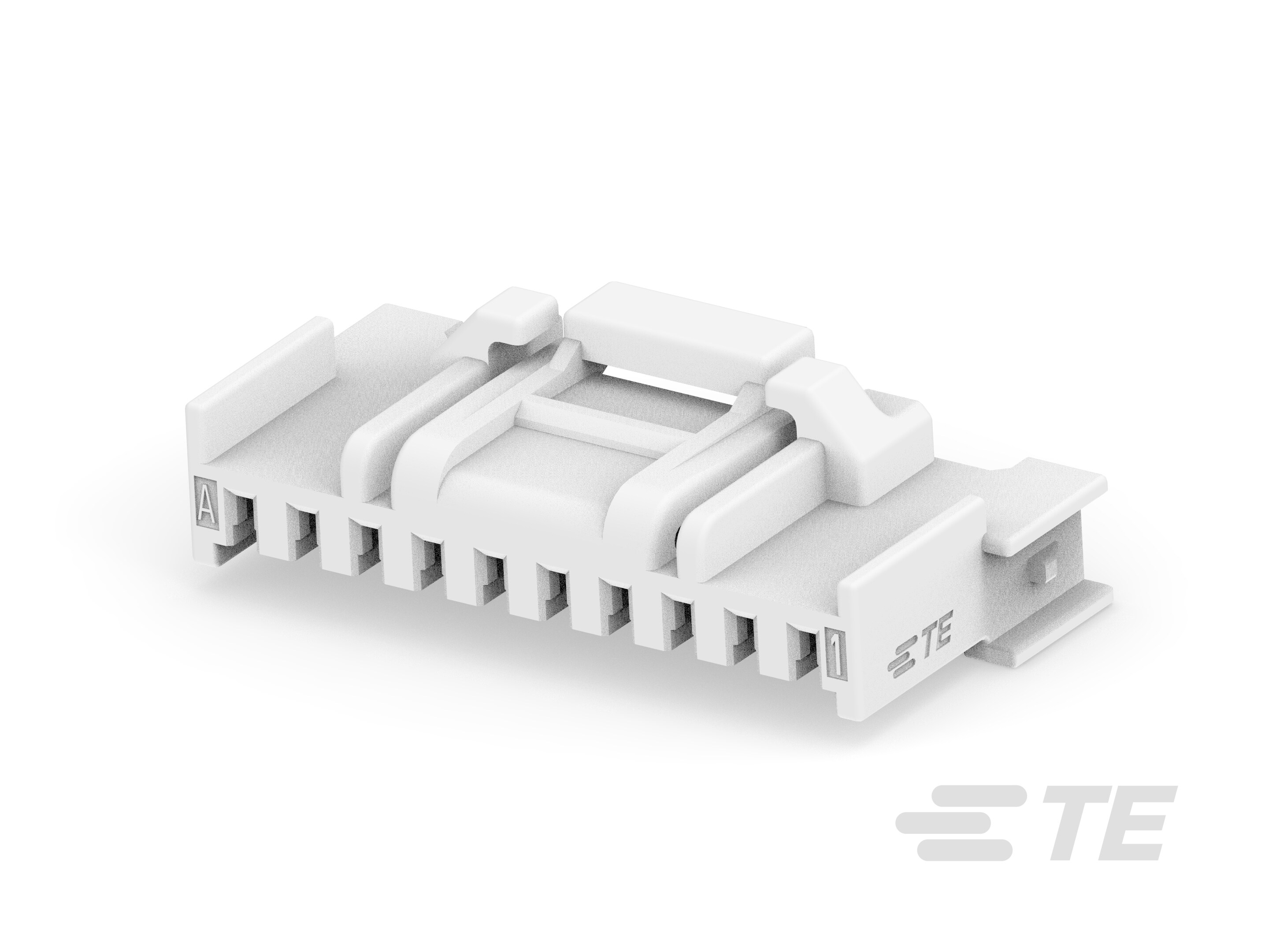 SGI 1.5 Plug HSG, 10P, Key A, Natural-1-2382946-0