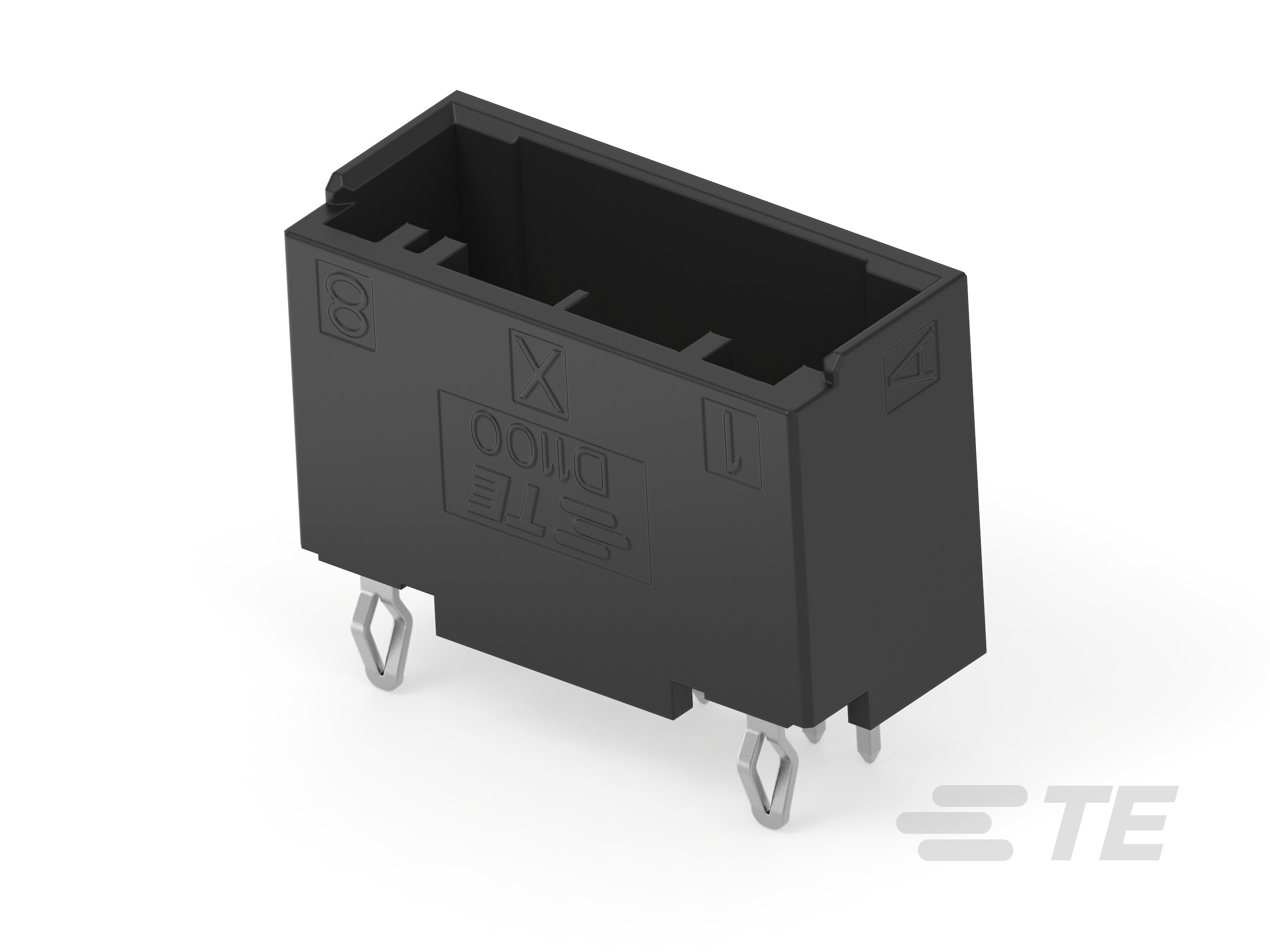 D1100S HDR  ASSY, 8POS,X-KEY, V, AU-PL-1-2394617-8