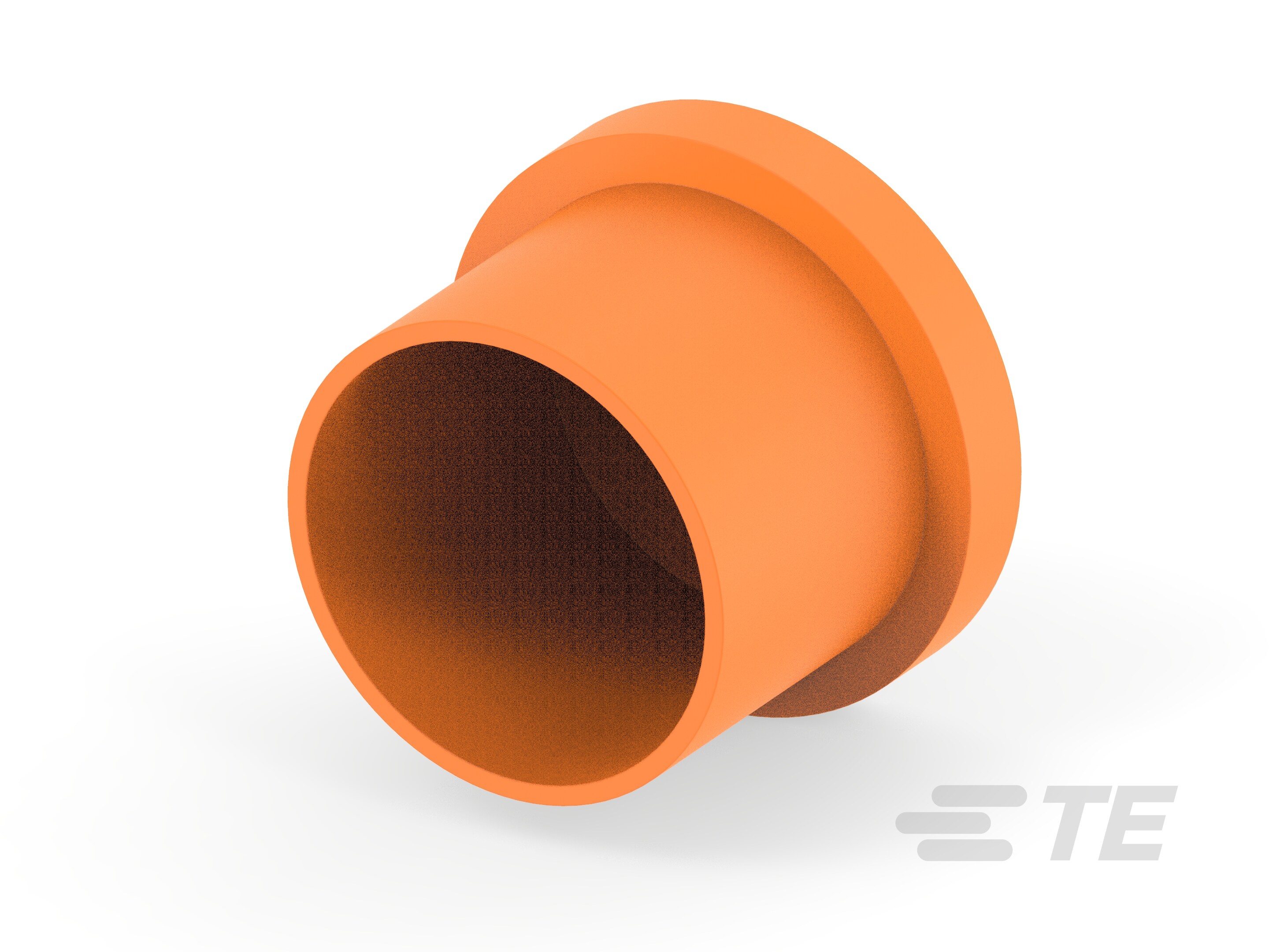 CAP, CPC, SIZE 11 RECP & 13 PLUG, ORANGE-1-2407269-1