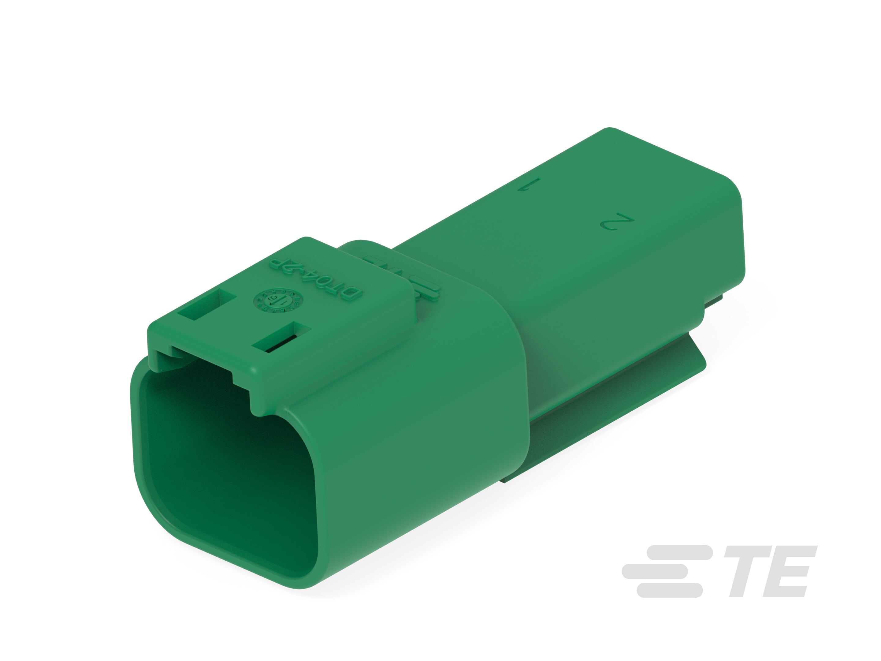 DT04-2P-TE03, RCPT, 2P, GRN, E-1-2448108-2
