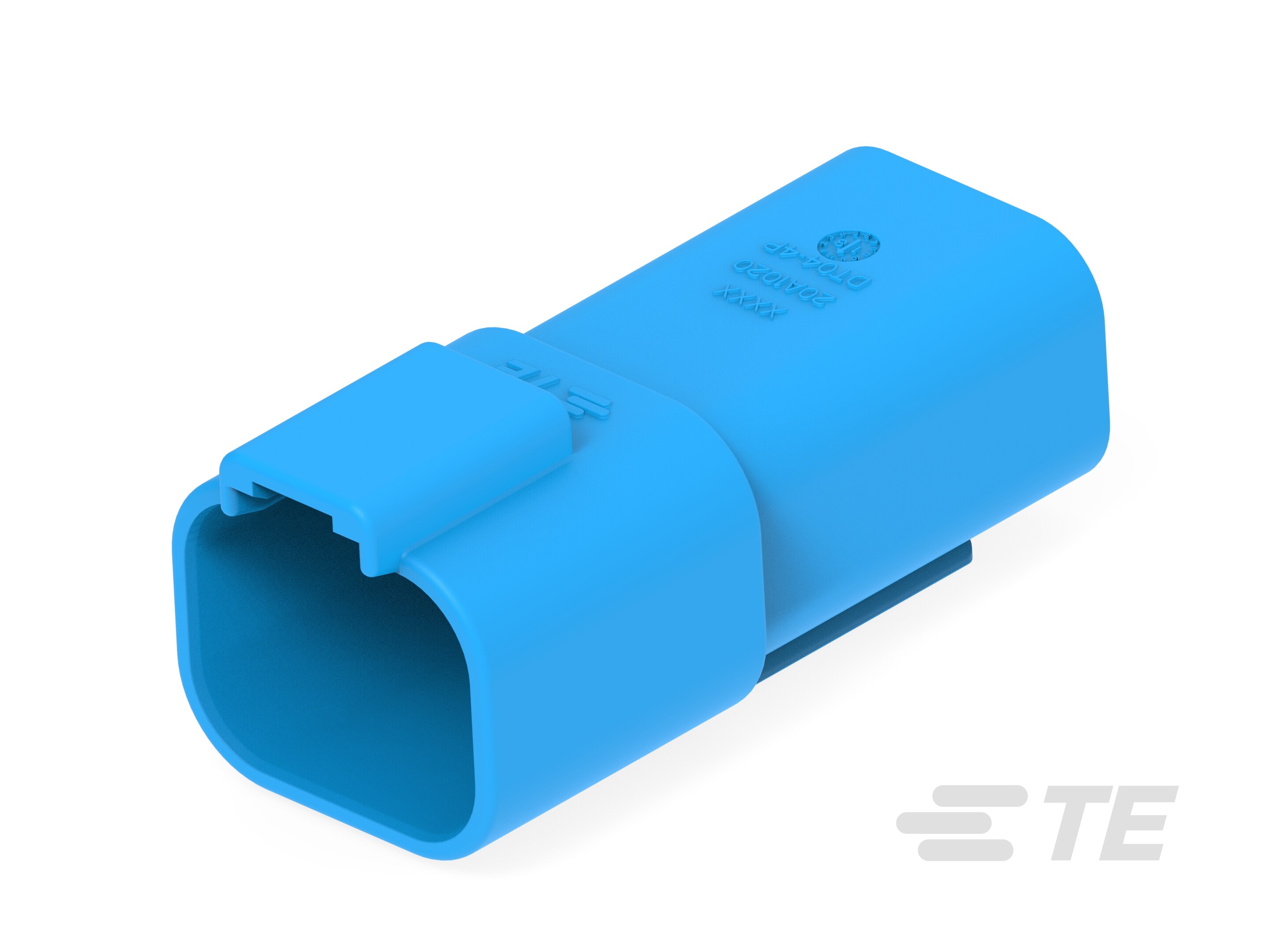 DT04-4P-TE07, RCPT, 4P, BLU, E-1-2448112-3