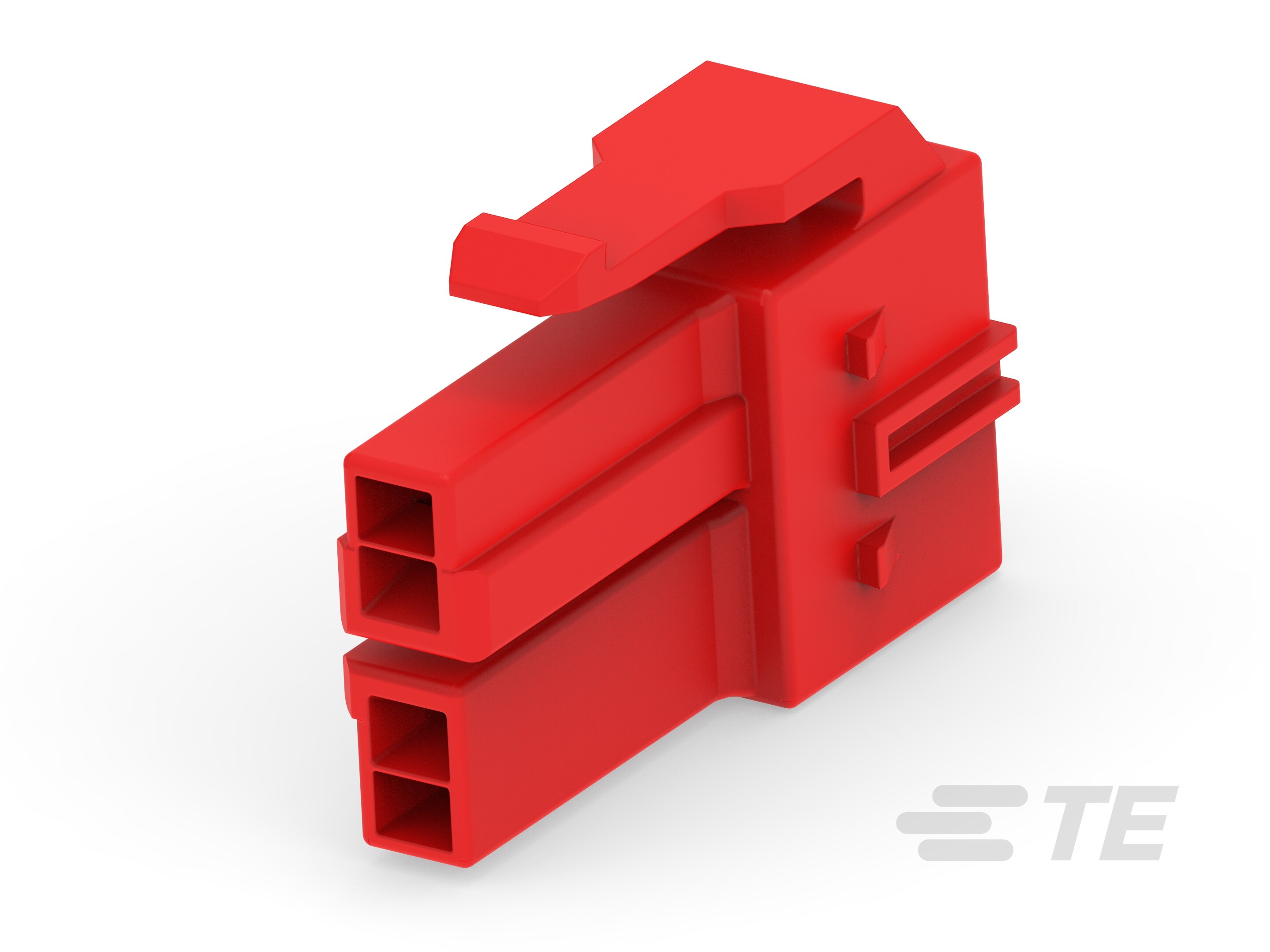 QP 6.5 PLUG HOUSING, 2P, RED-1-2465651-0