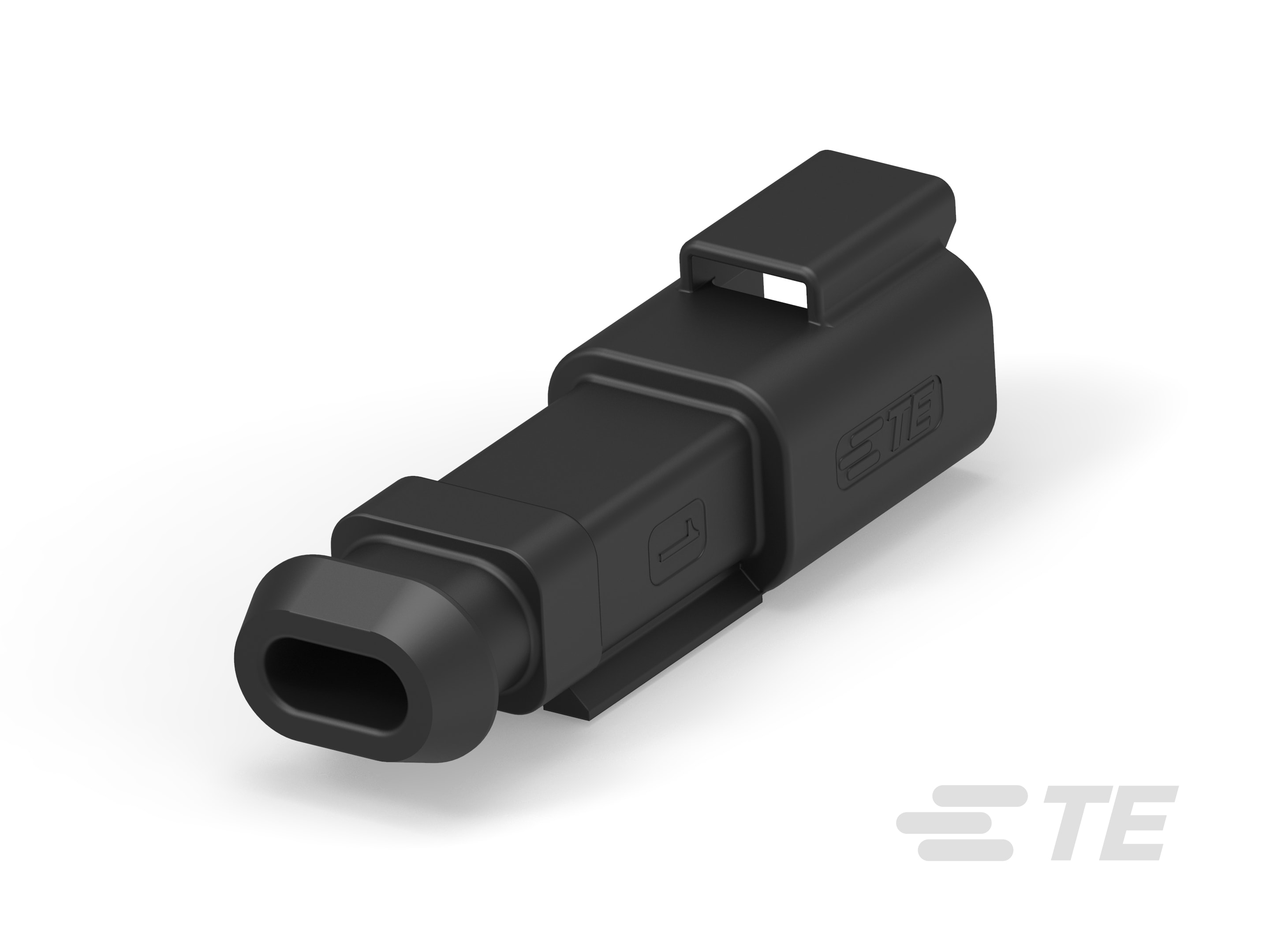 2CCT BLACK RECEP W/SMALL SEAL & HS-1-2600022-1