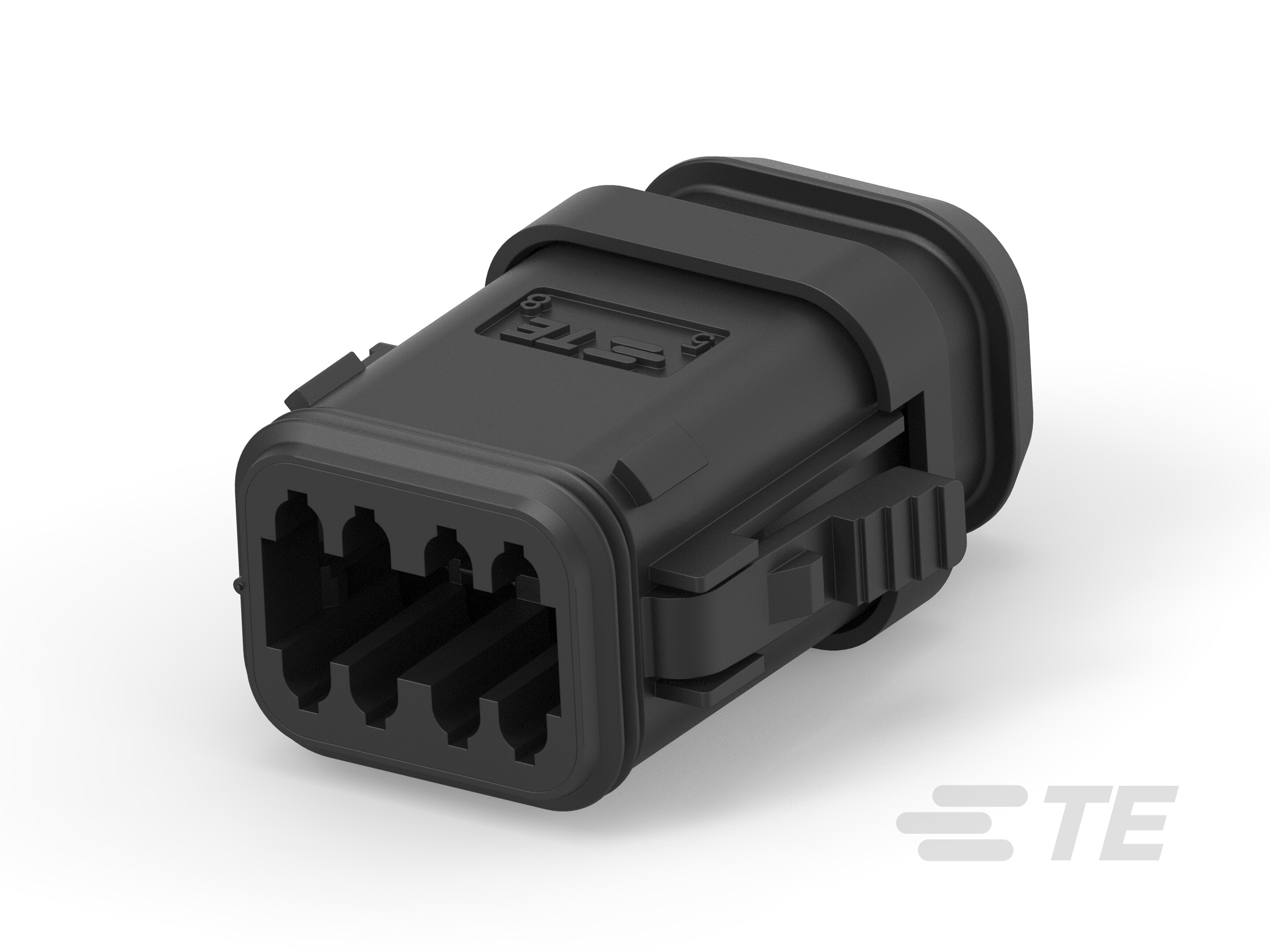 8CCT PLUG BLACK K A W/LARGE SEAL & HS-1-2600039-7