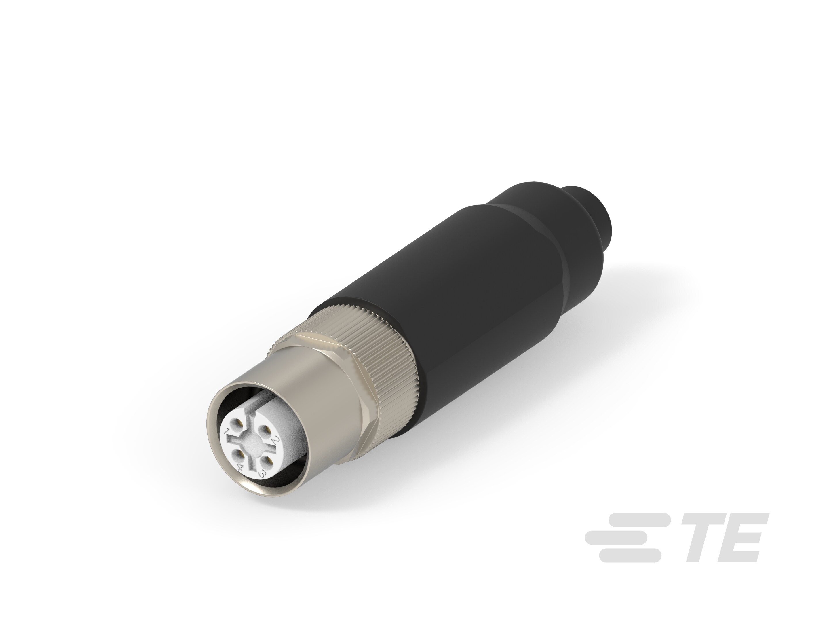 M12 D-F-4 CRIMP ST CAT 5 RADOX 7.3MM,H&S-1-2823446-2