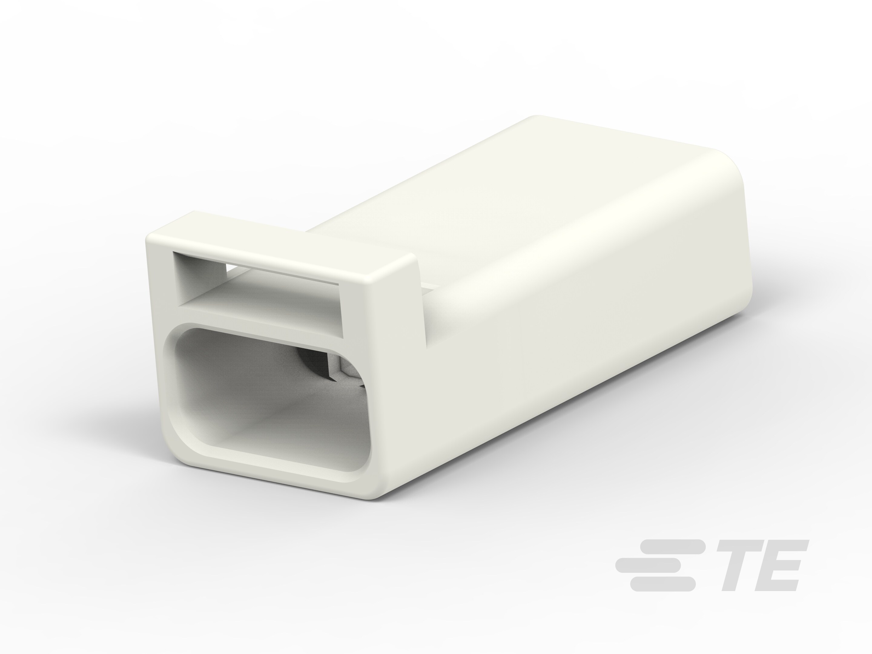 1P REC, MINIATURE WATERPROOF CONN.WHITE-1-2834075-1